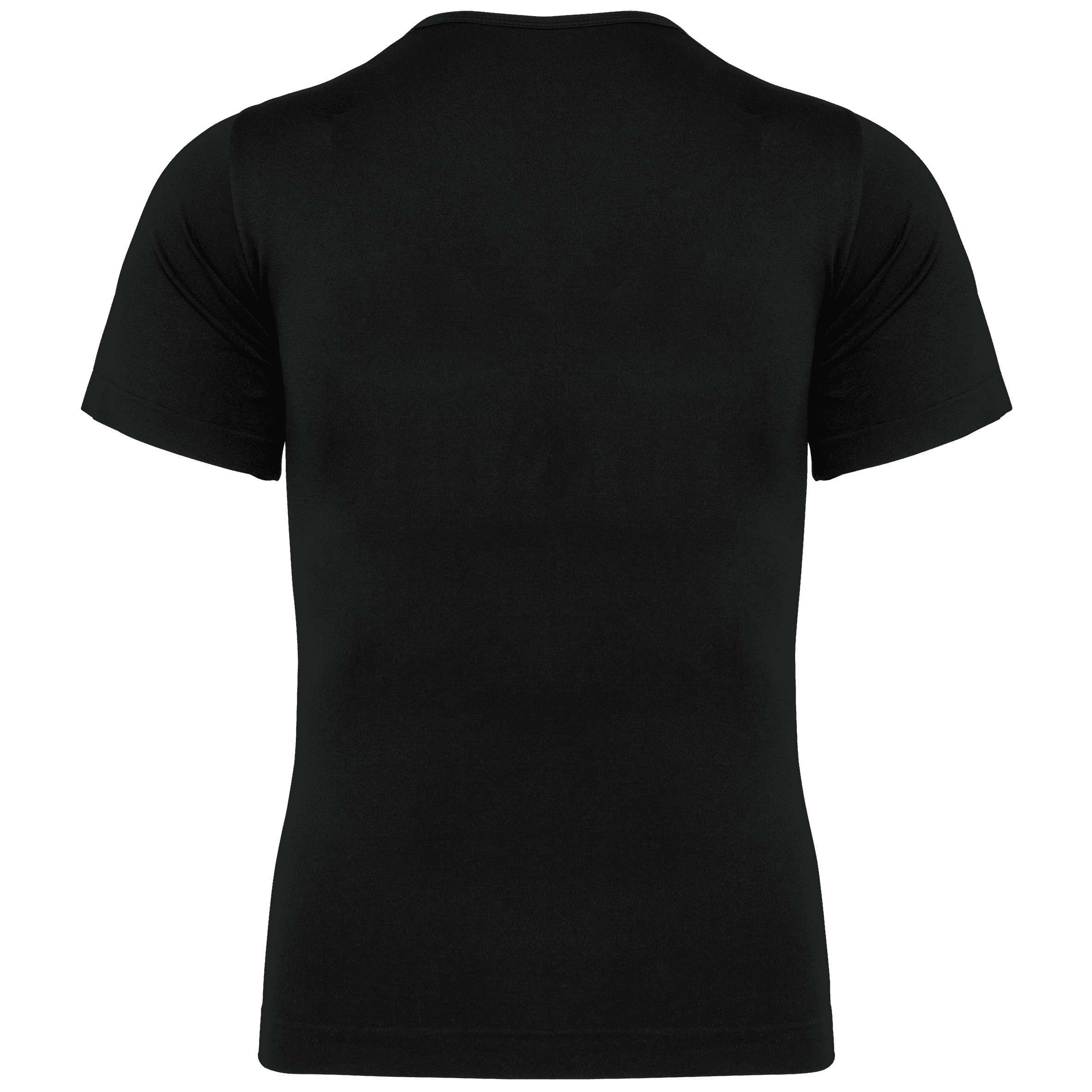 T-shirt seconde peau écoresponsable manches courtes homme — coloris Black (Noir)