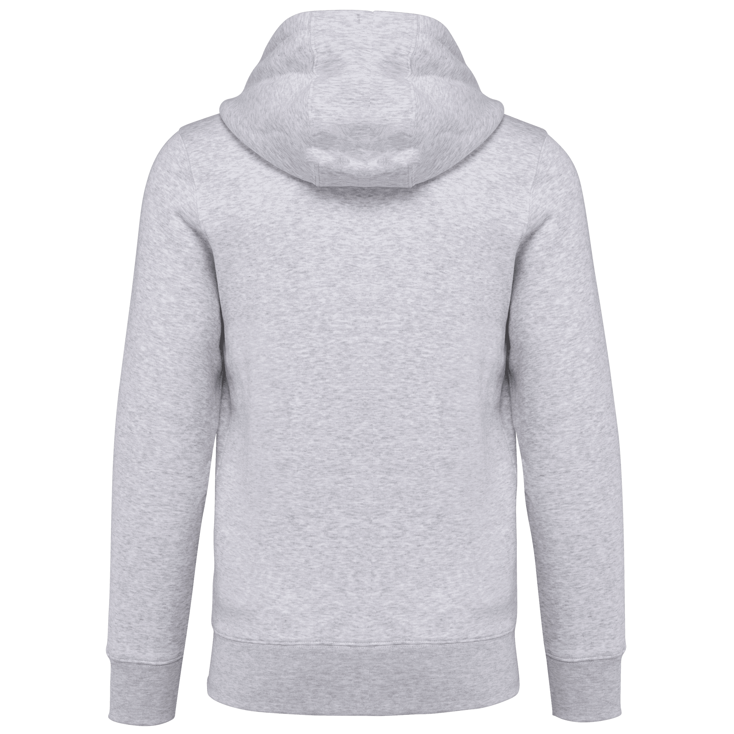 Sweat-shirt zippé capuche homme — coloris Ash Heather (Gris)