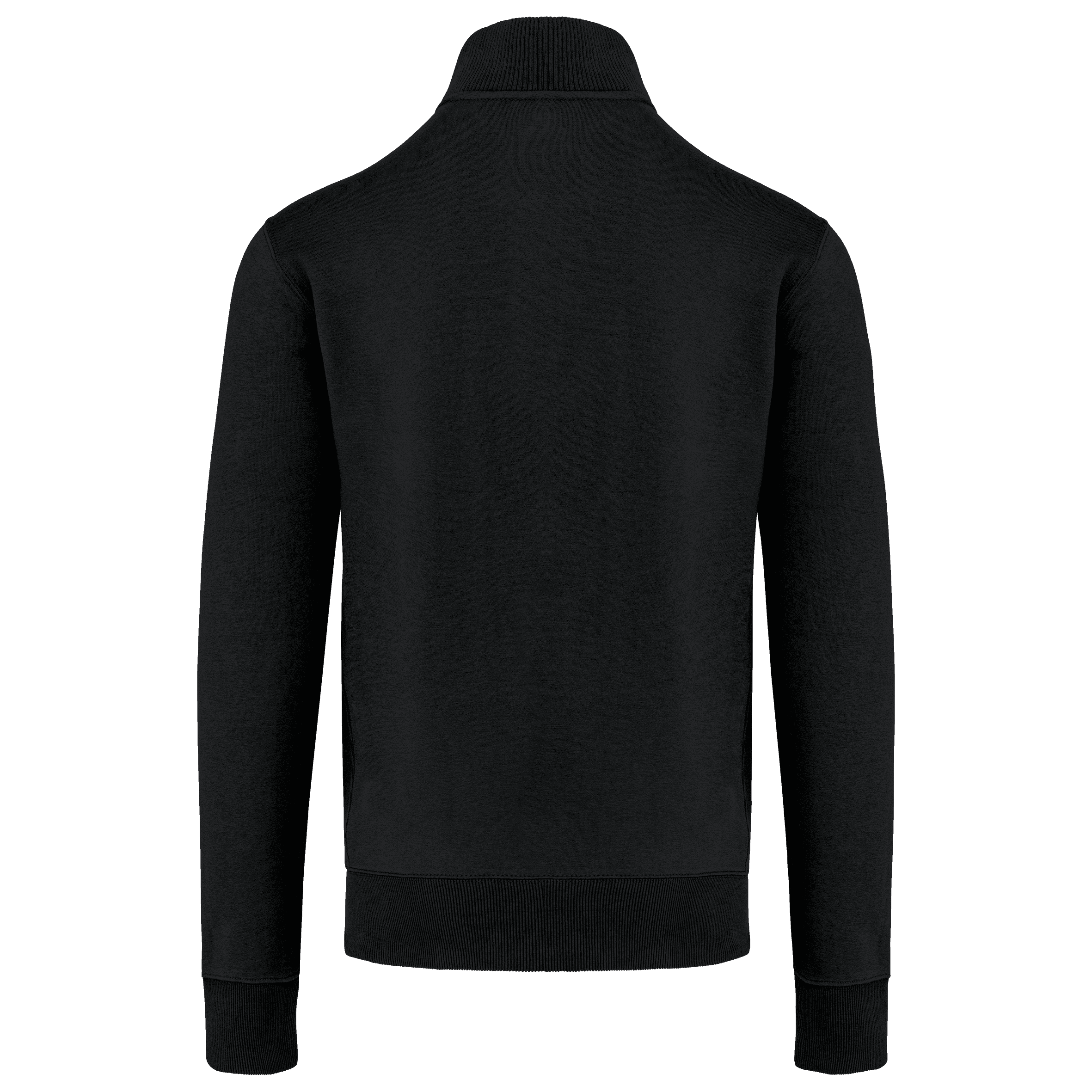 Veste molleton zippée homme — coloris Black (Noir)