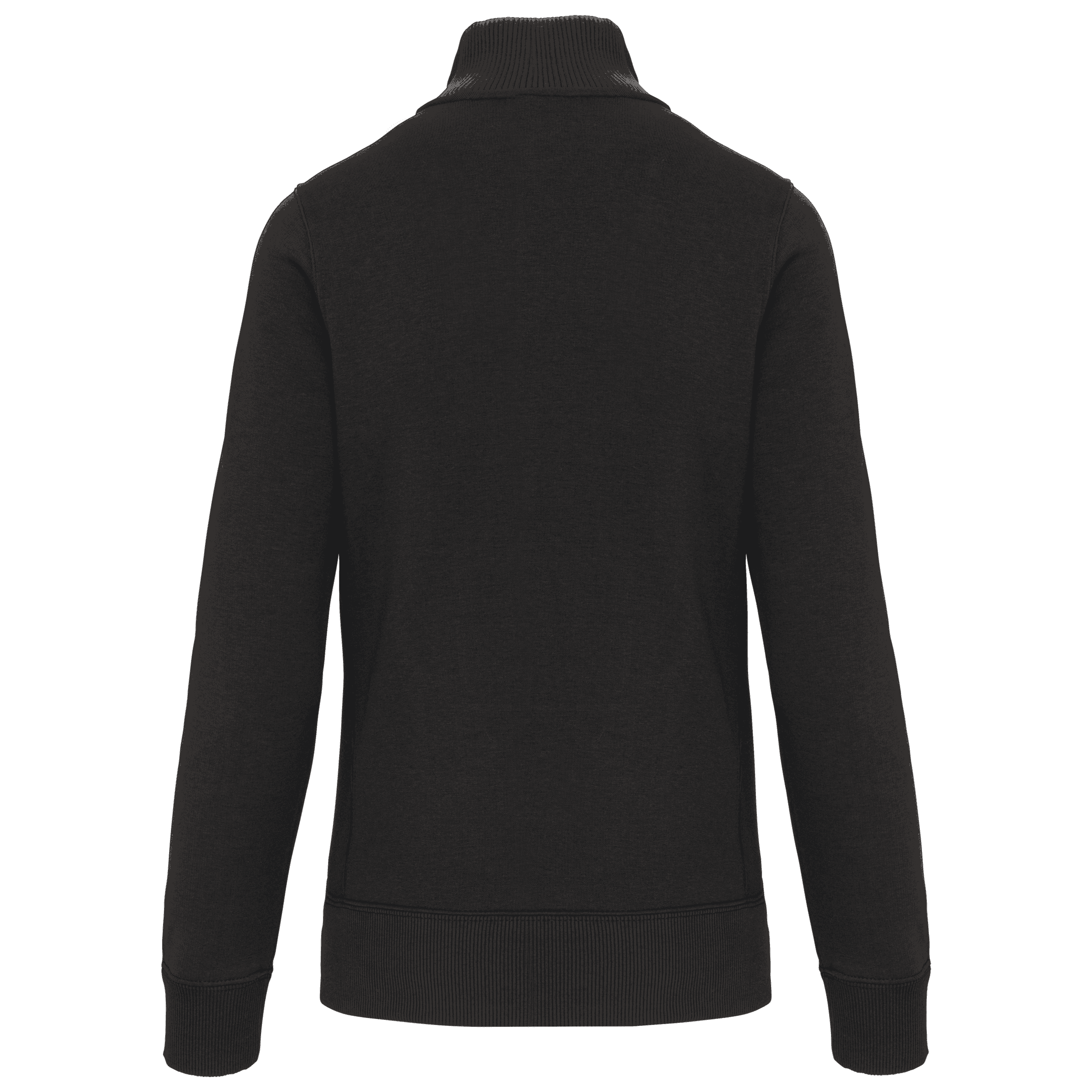 Veste molleton zippée femme — coloris Black (Noir)
