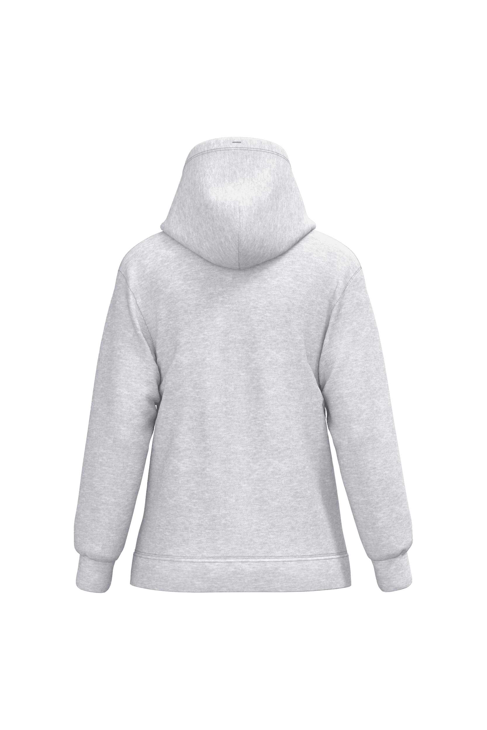 Sweat-shirt capuche femme — coloris Ash Heather (Gris)