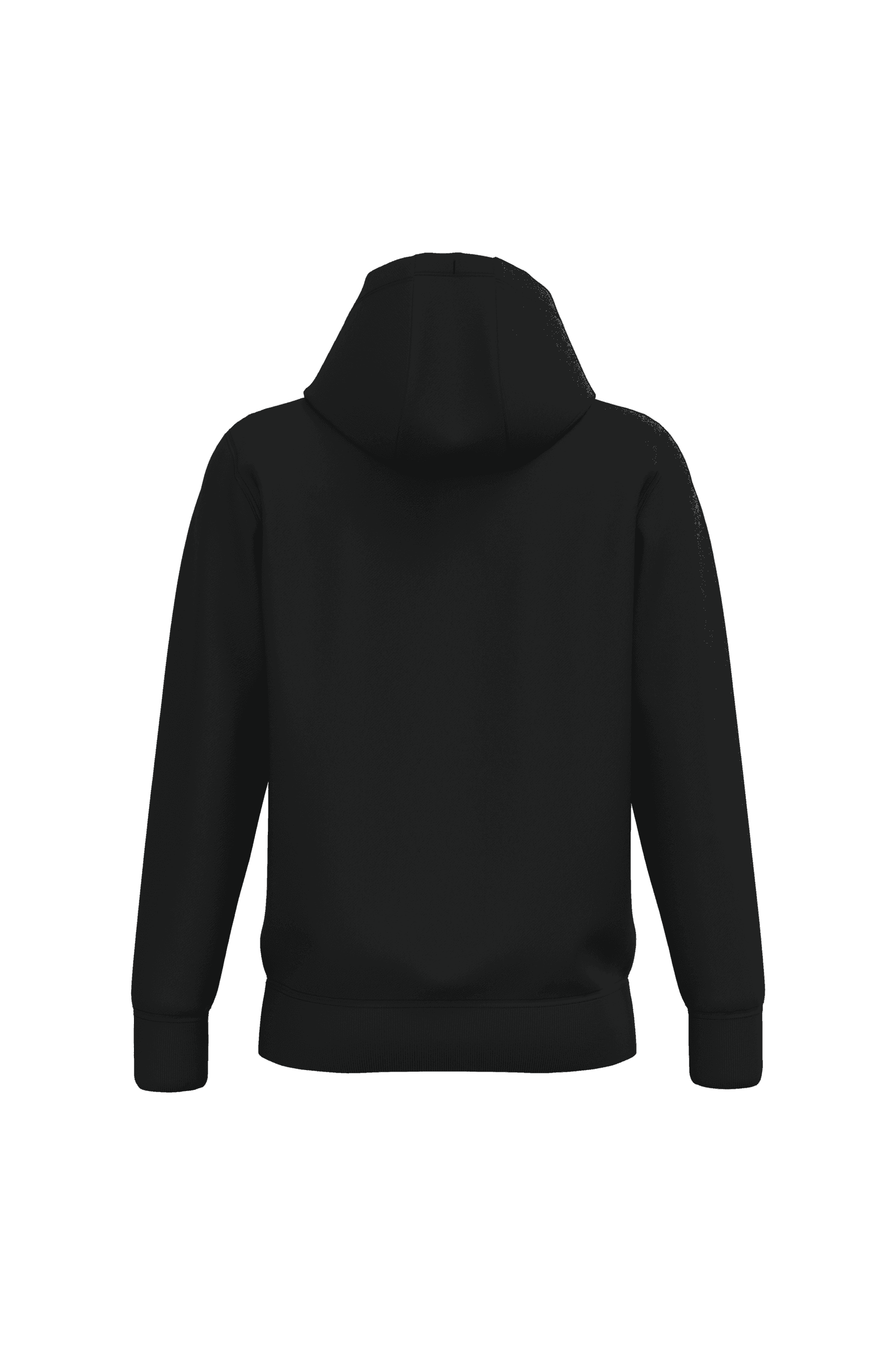 Sweat-shirt capuche homme — coloris Black (Noir)