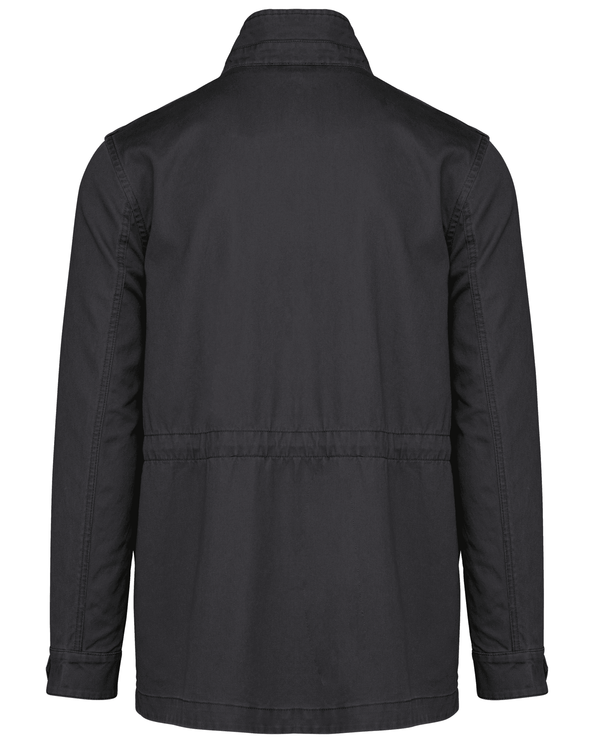 Veste safari homme — coloris Washed black (Noir)
