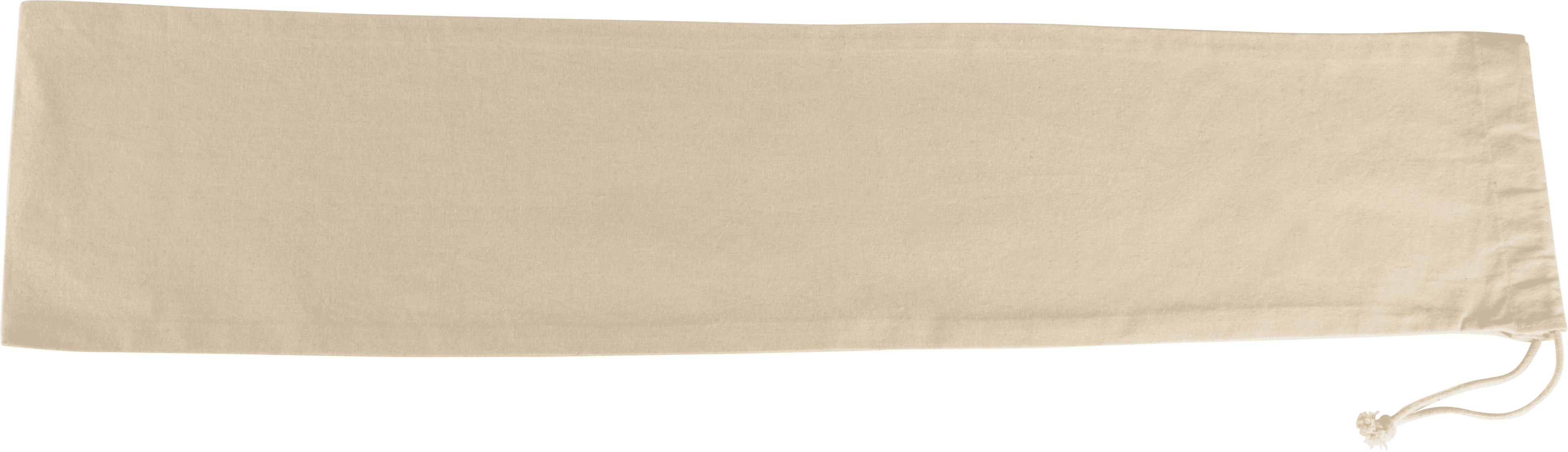 Sac à baguette en coton bio — coloris Natural (Beige)