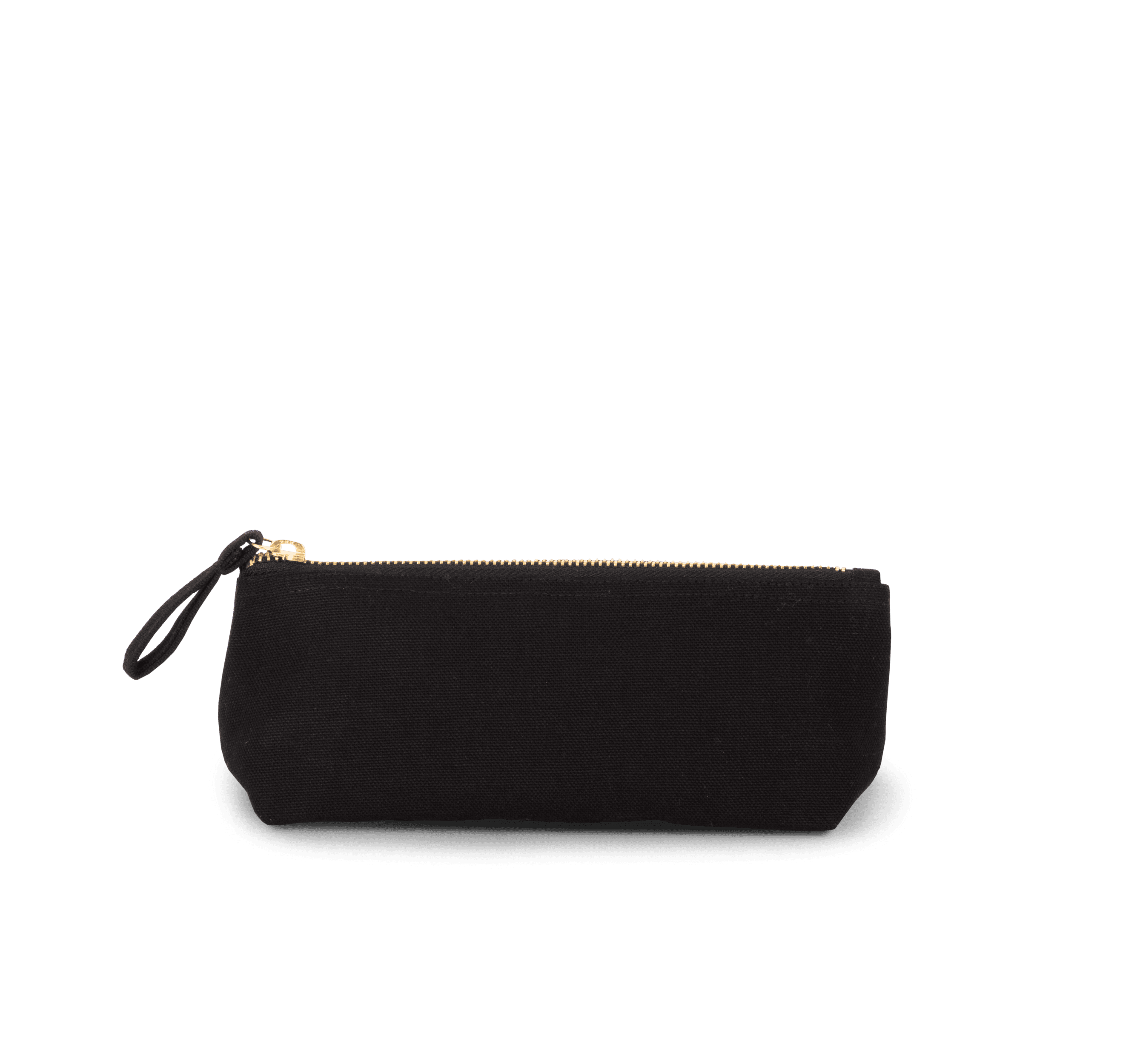 Trousse en coton — coloris Black (Noir)