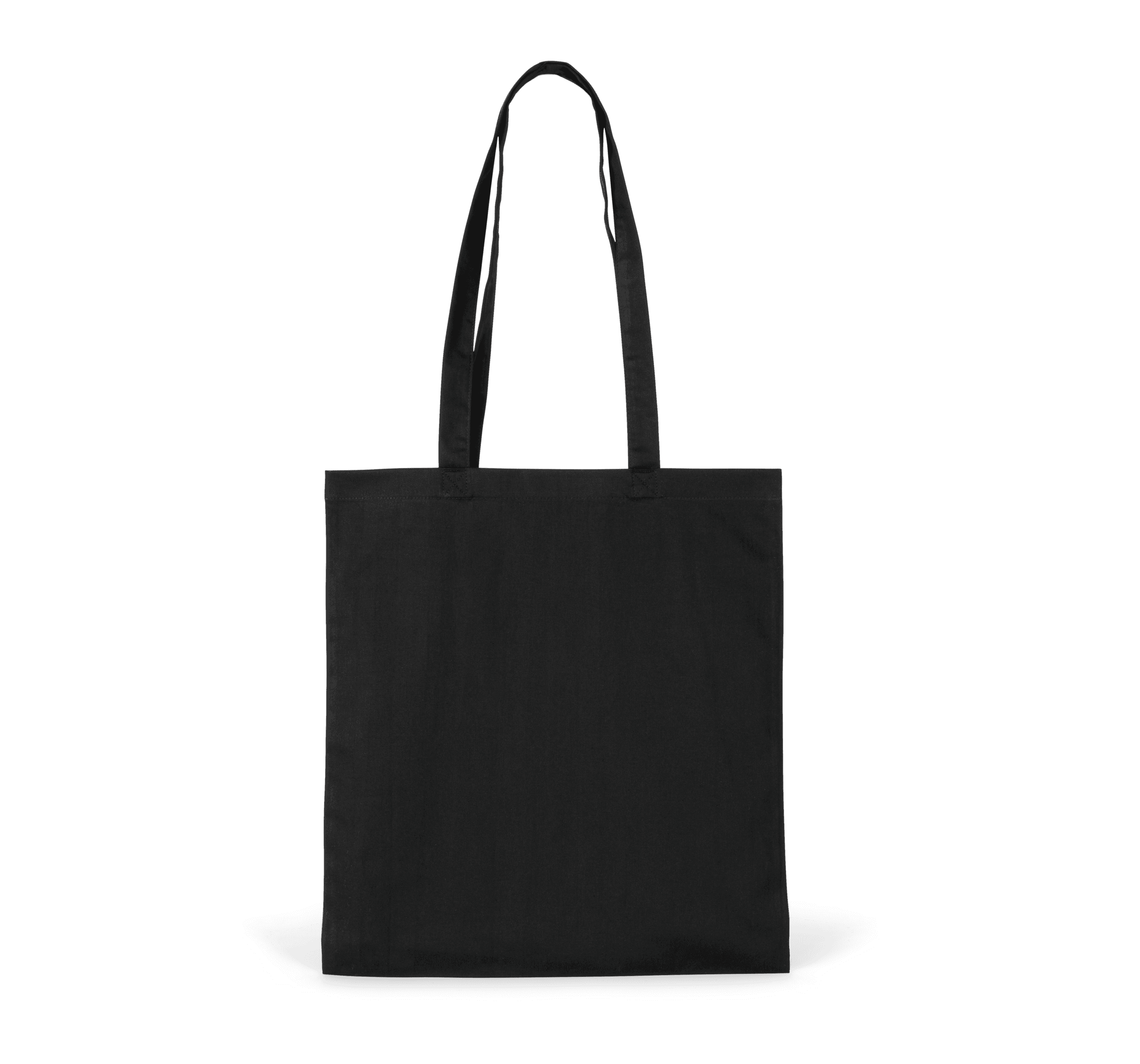 Sac de shopping en polycoton — coloris Black (Noir)
