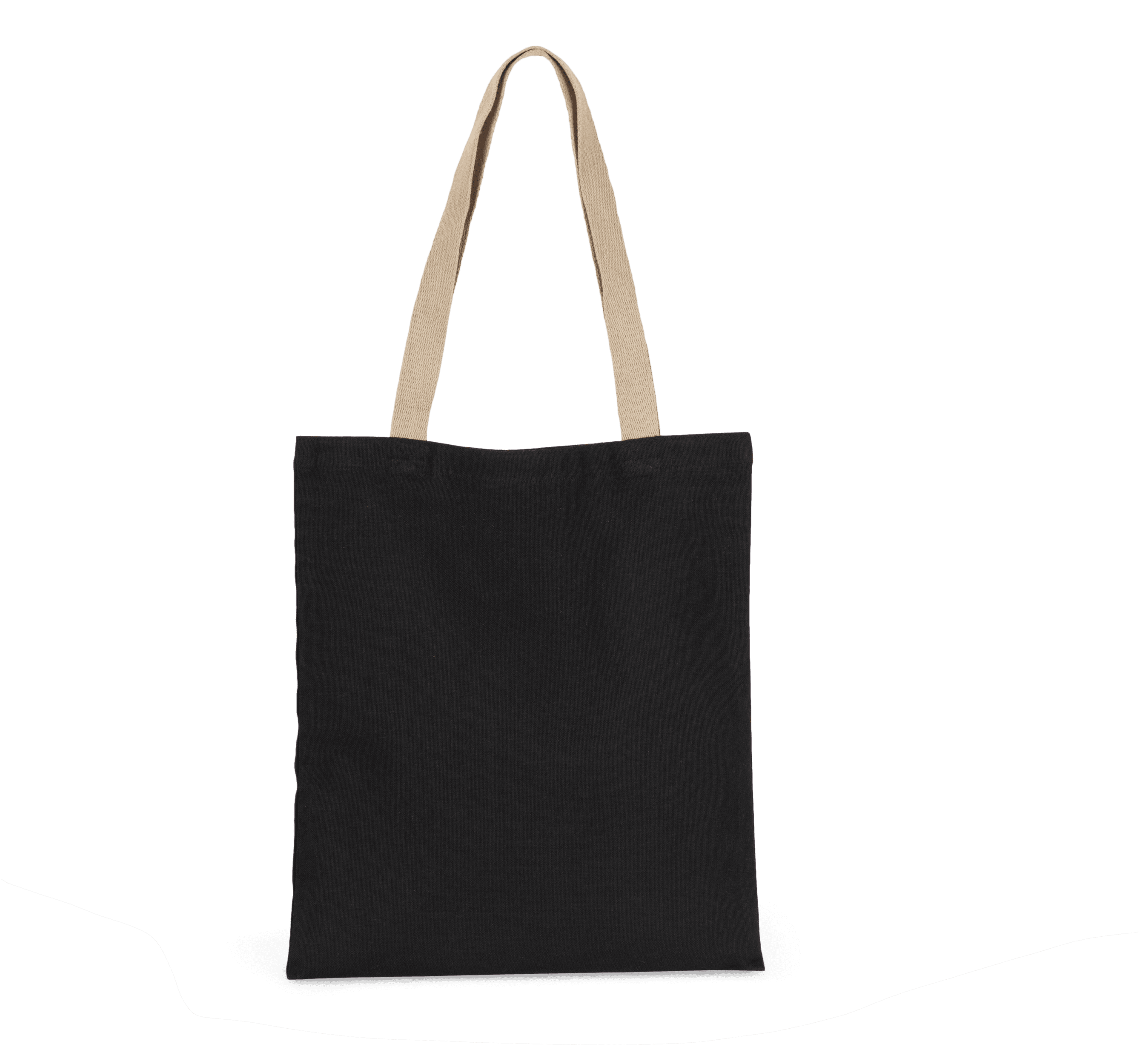 Sac shopping recyclé — coloris Black Night / Hemp (Noir)