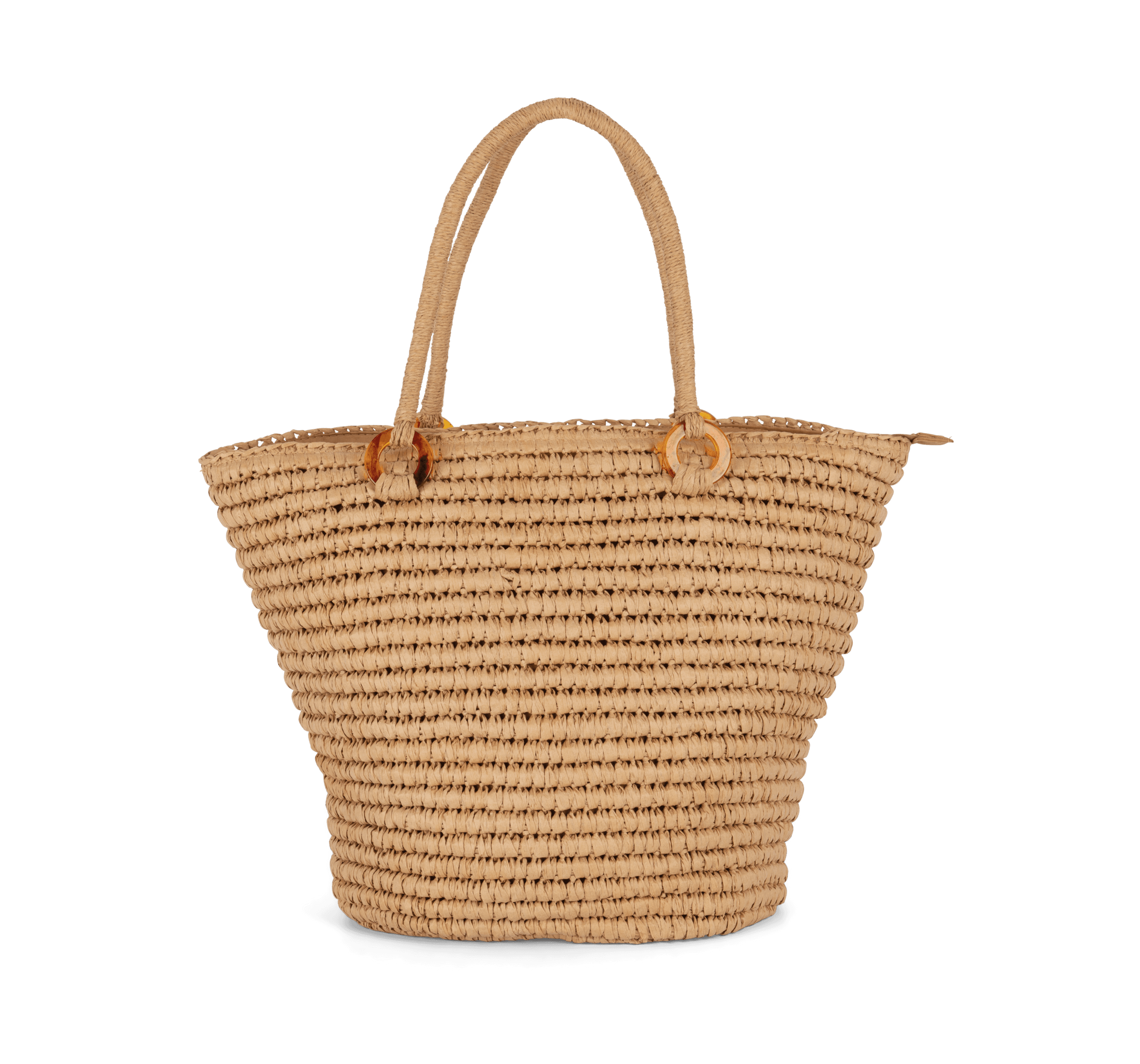 Panier shopping — coloris Vegetal Paper (Beige)