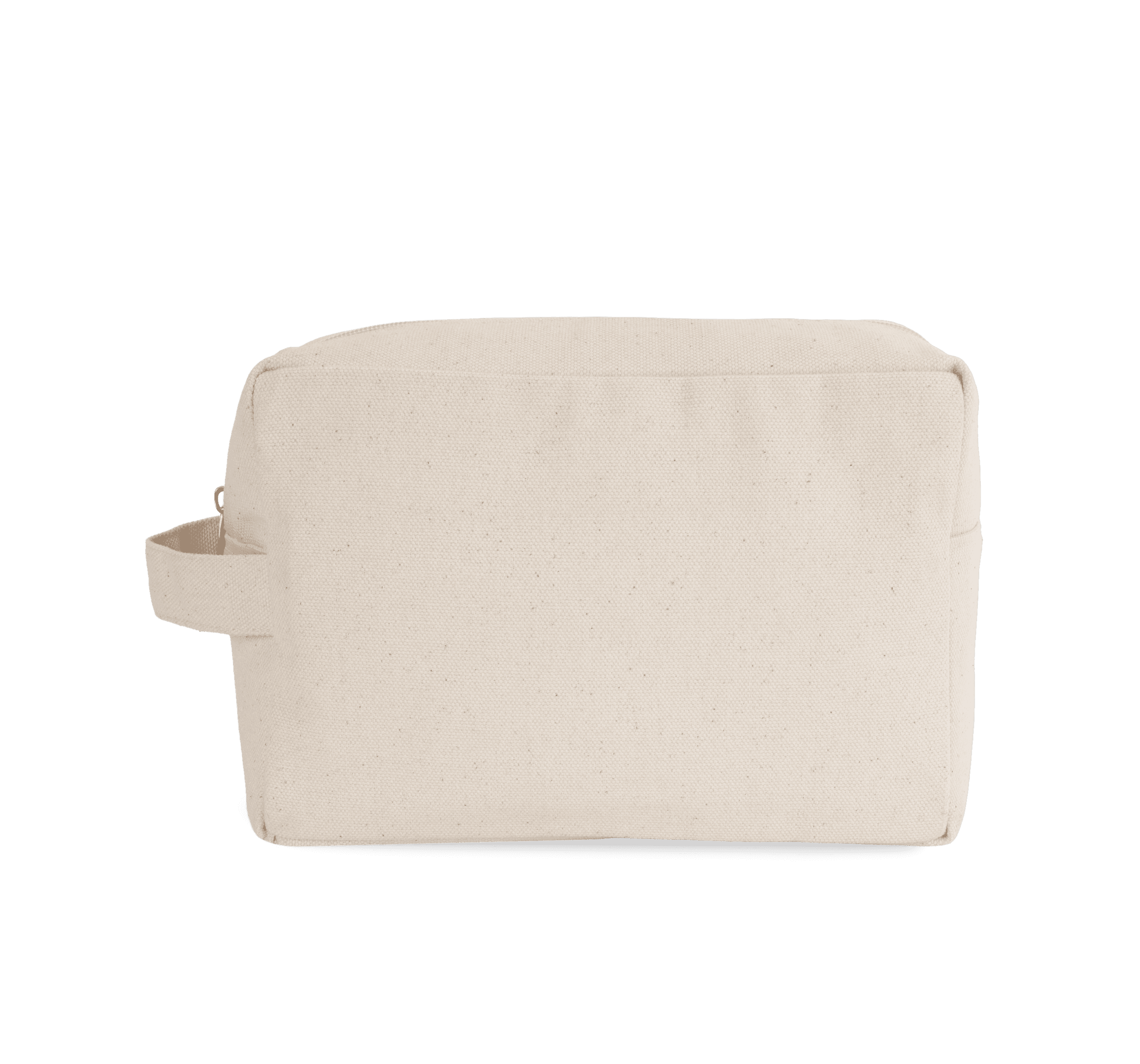 Trousse de toilette en coton biologique — coloris Natural (Beige)