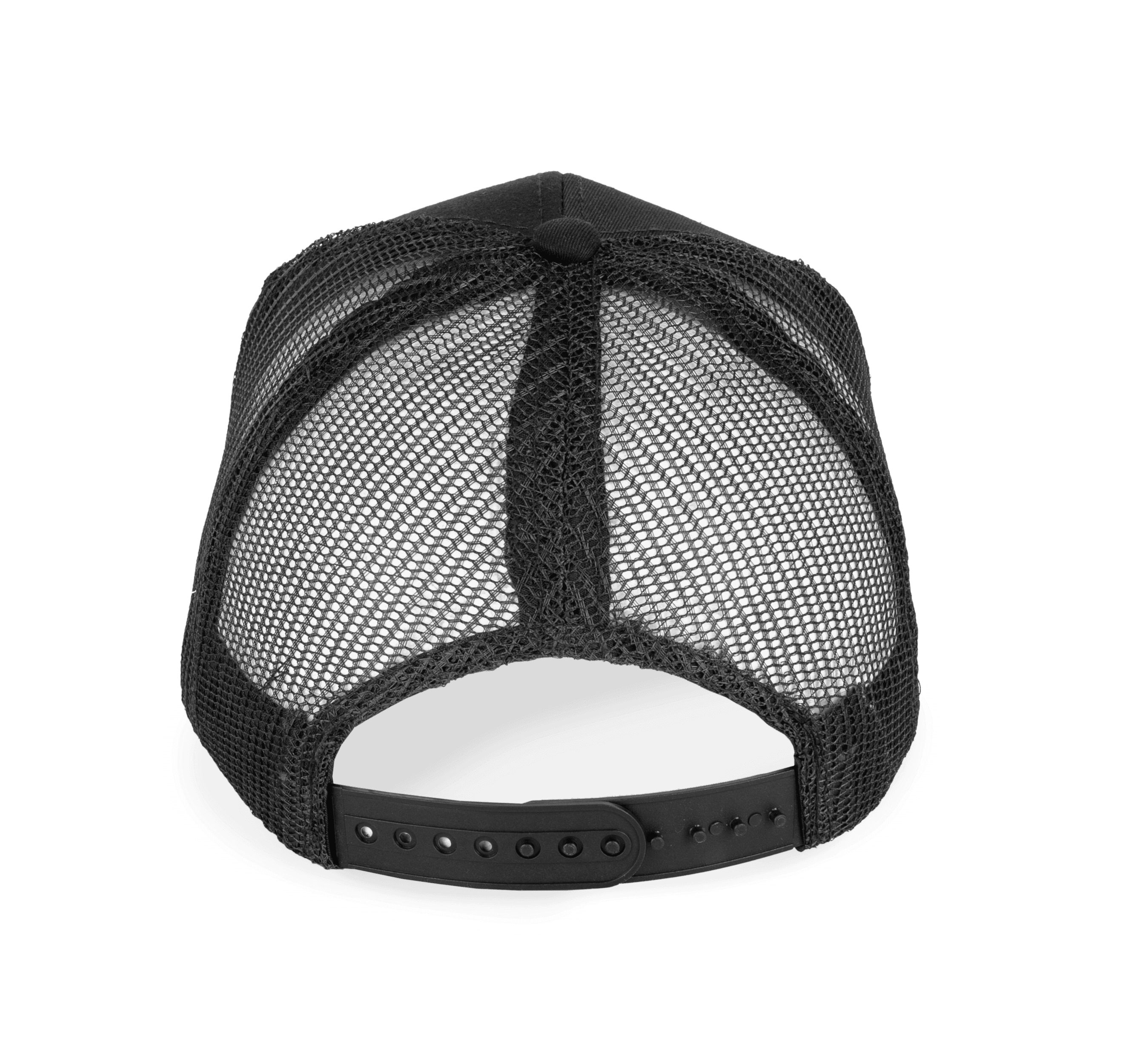 Casquette Trucker — coloris Black (Noir)