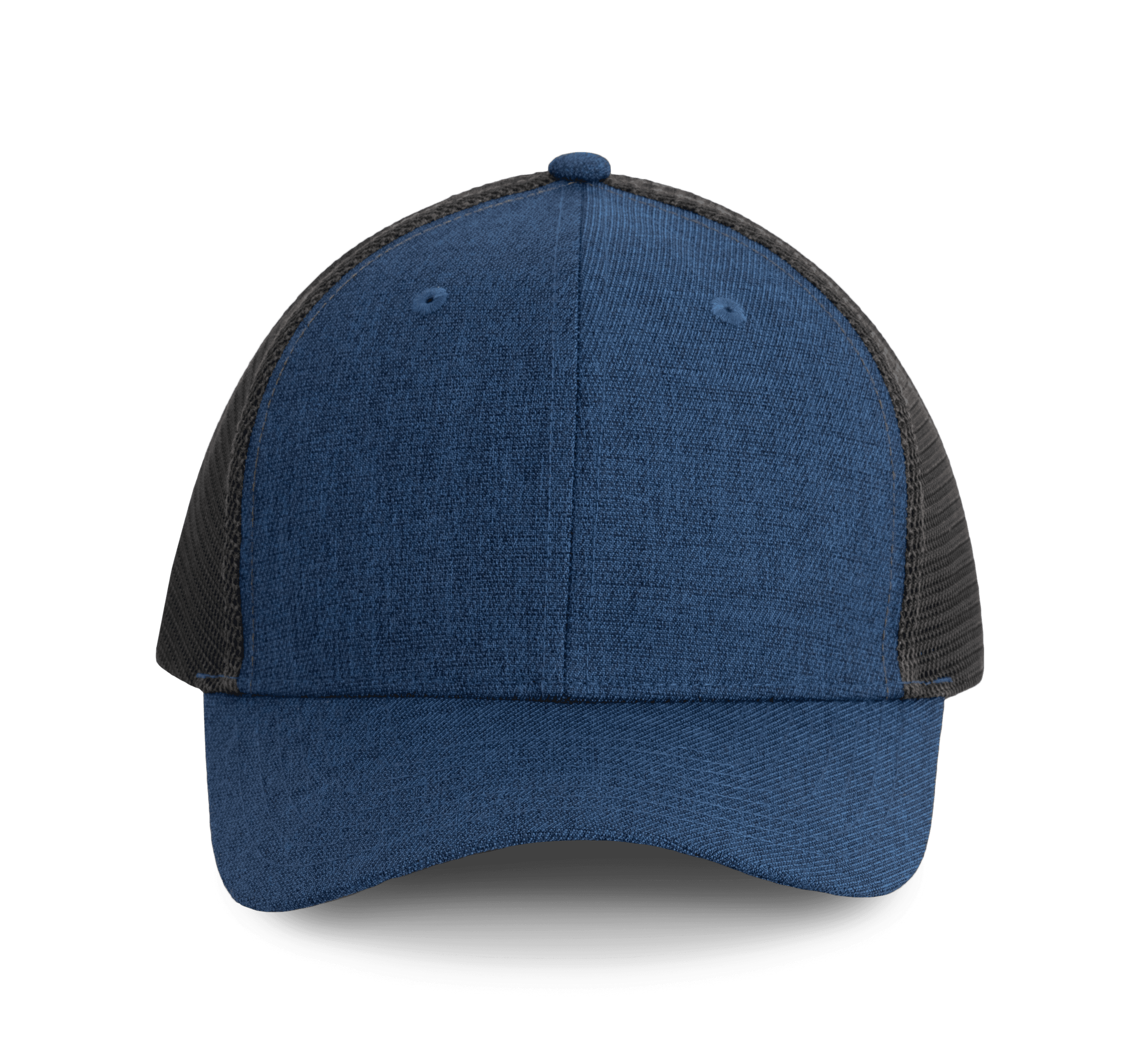 Casquette Urban Trucker - 6 panneaux — coloris Light Navy Heather / Dark Grey (Bleu)