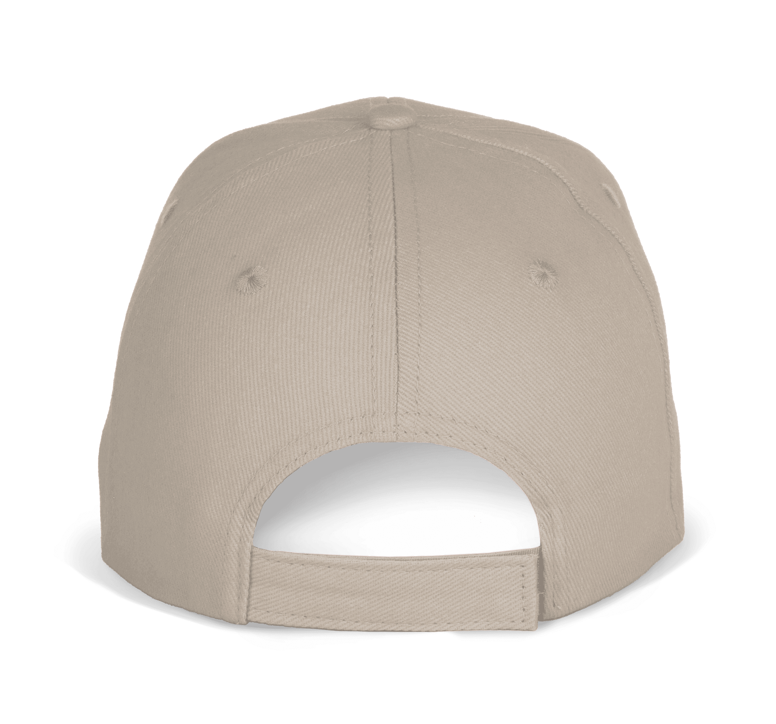 Casquette Baseball avec sandwich - 6 panneaux — coloris Beige / White (Beige)