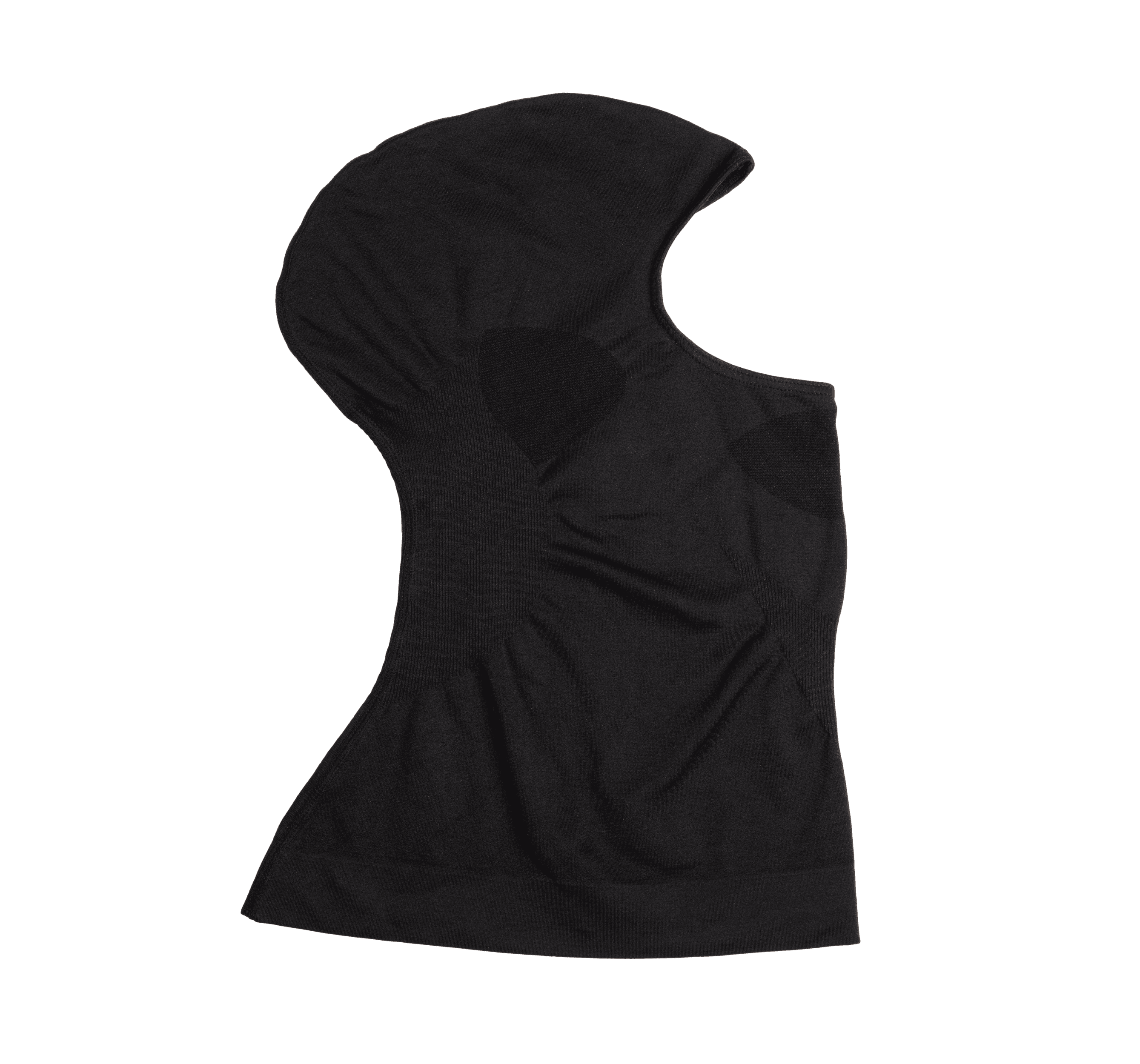 Cagoule sans couture — coloris Black (Noir)