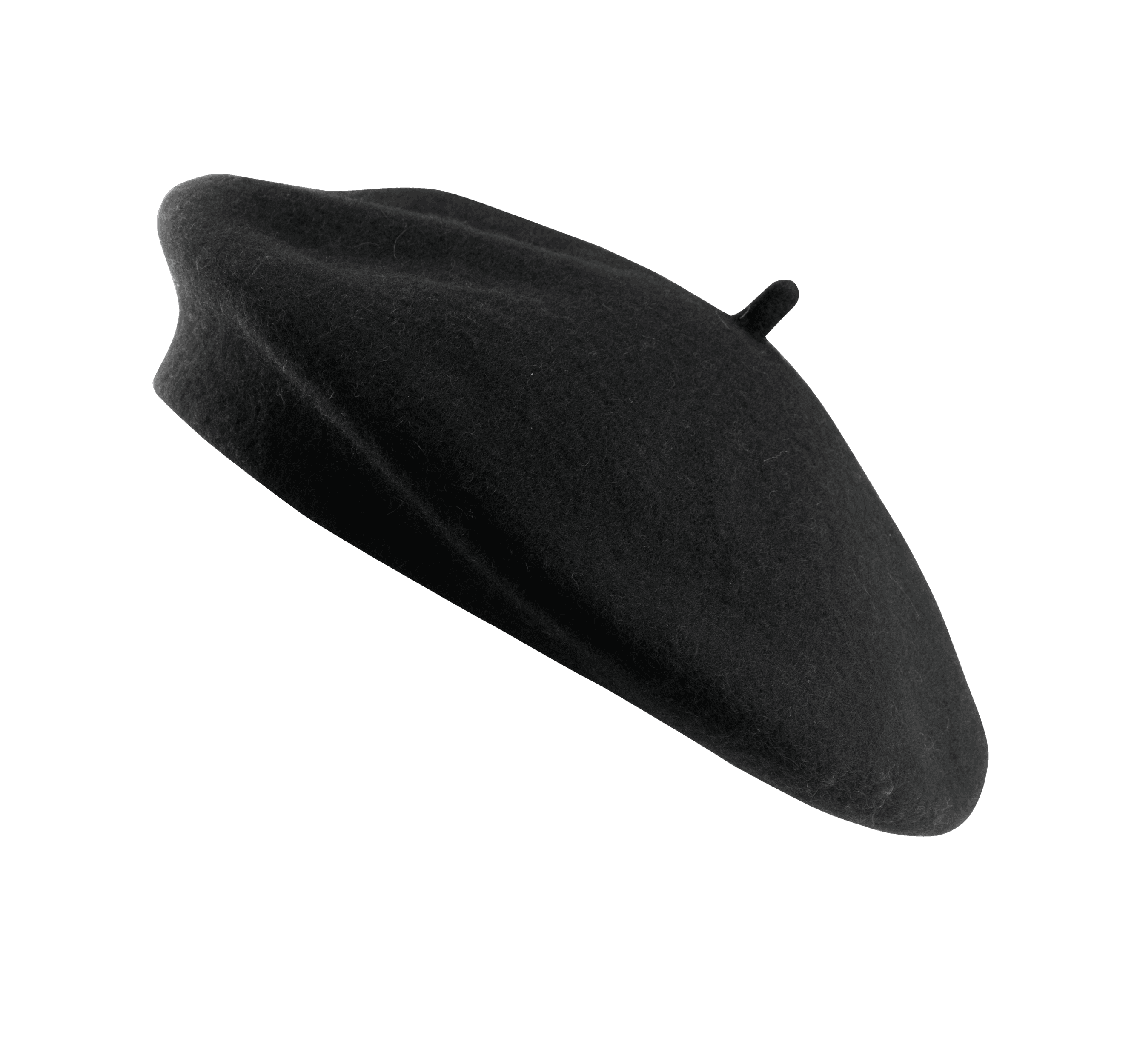 Béret basque — coloris Black (Noir)