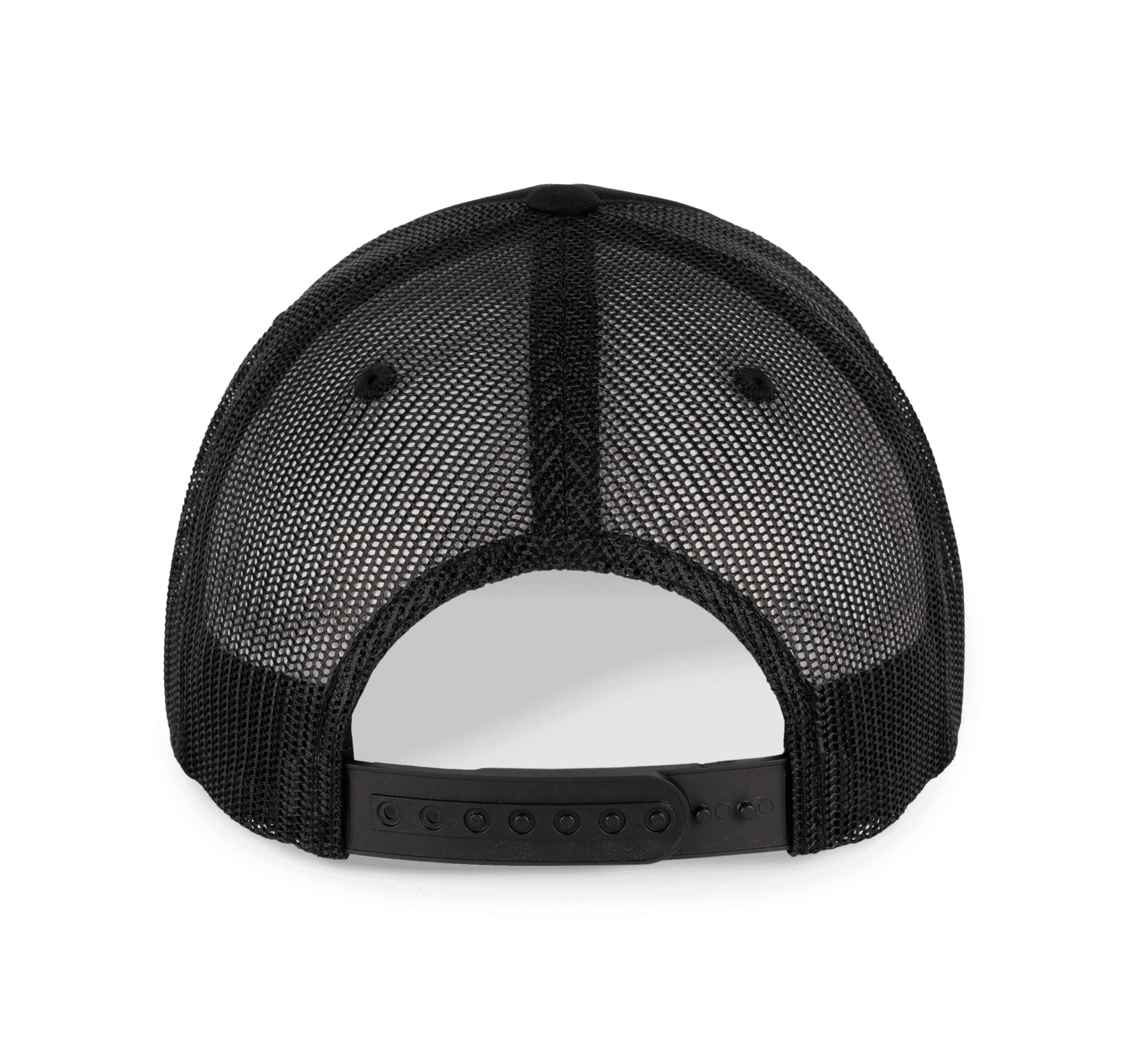 Casquette Trucker classique - 5 panneaux — coloris Black (Noir)