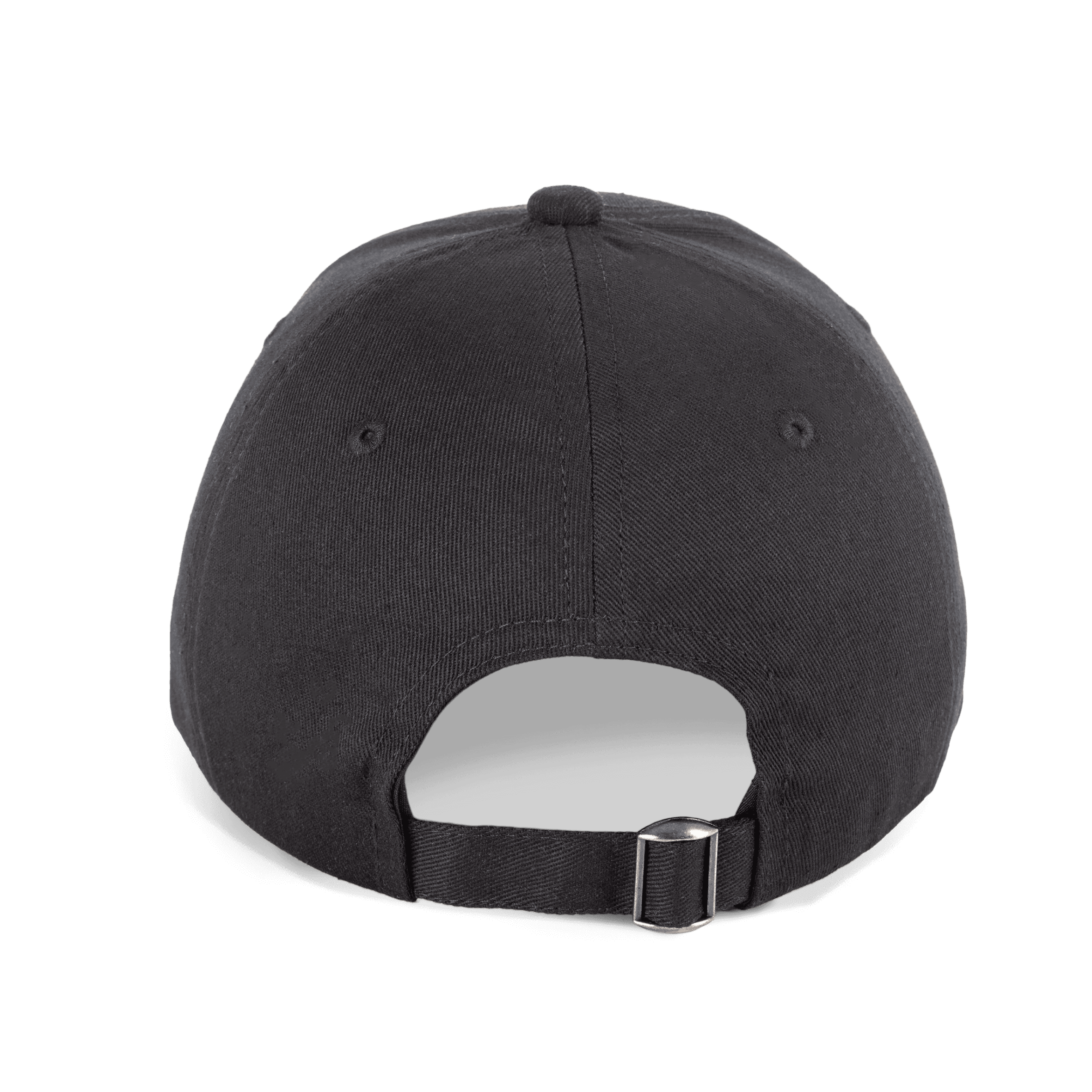 Casquette en coton recyclé 5 panneaux — coloris Black Night (Noir)
