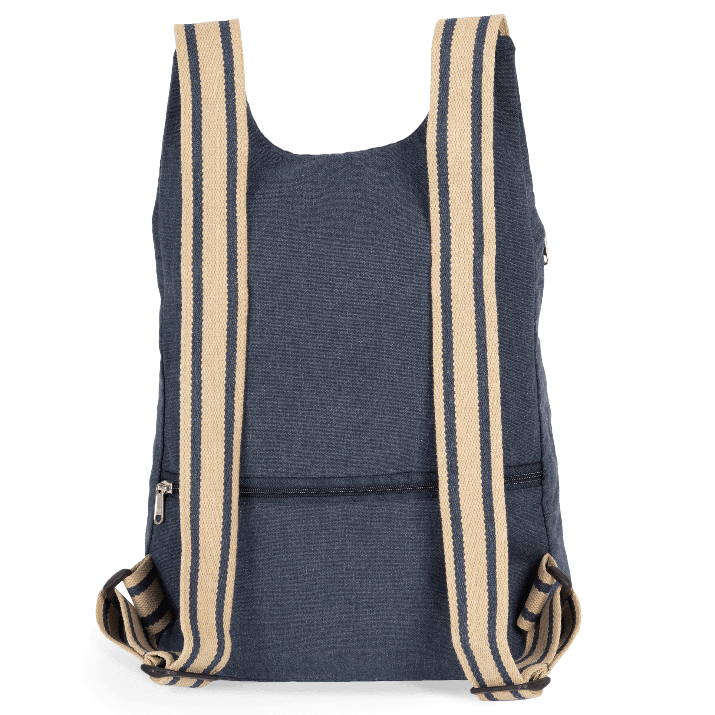 Sac à dos écoresponsable — coloris Horizon Blue / Desert Sand / Horizon Blue Stripe (Bleu)