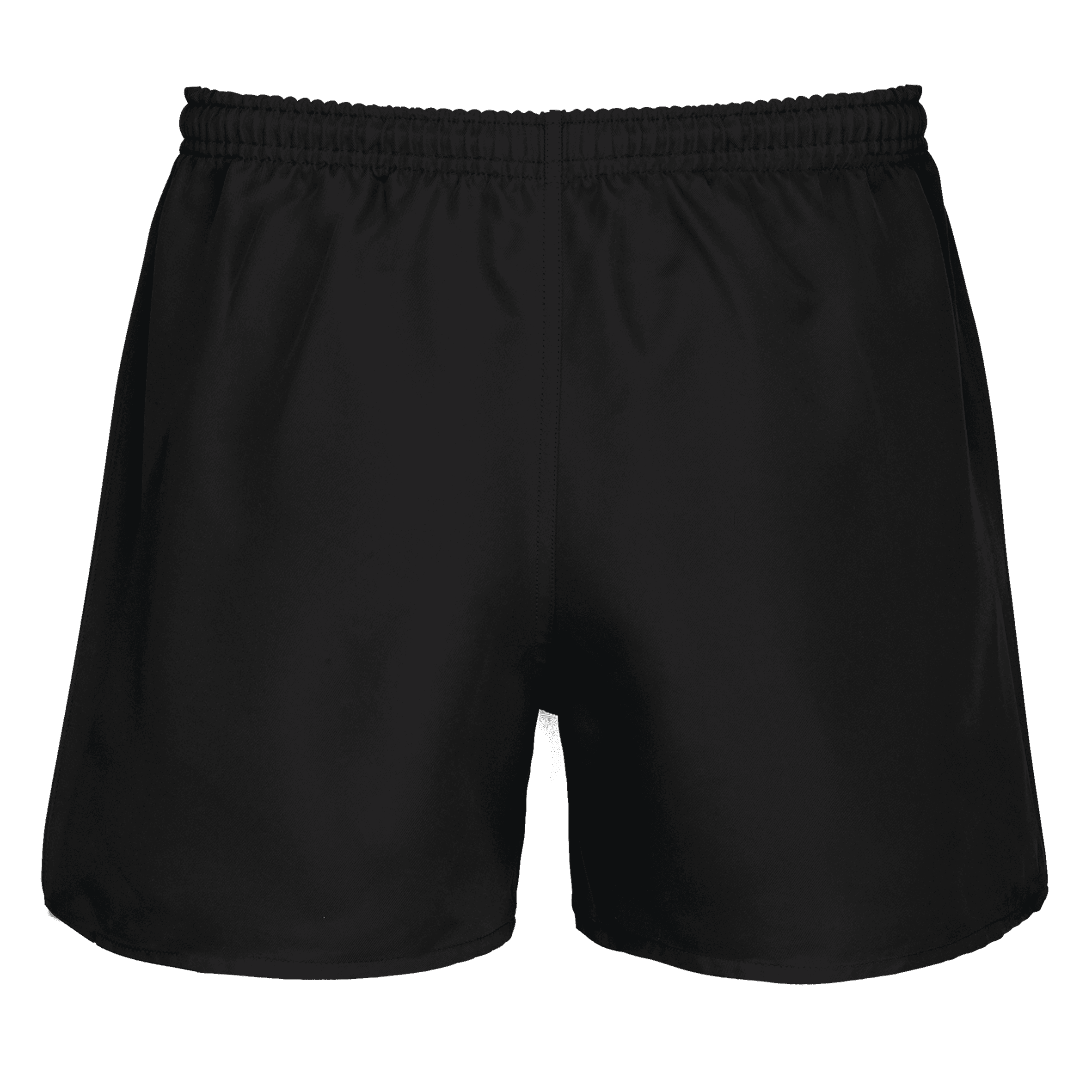 Short de rugby unisexe — coloris Black (Noir)