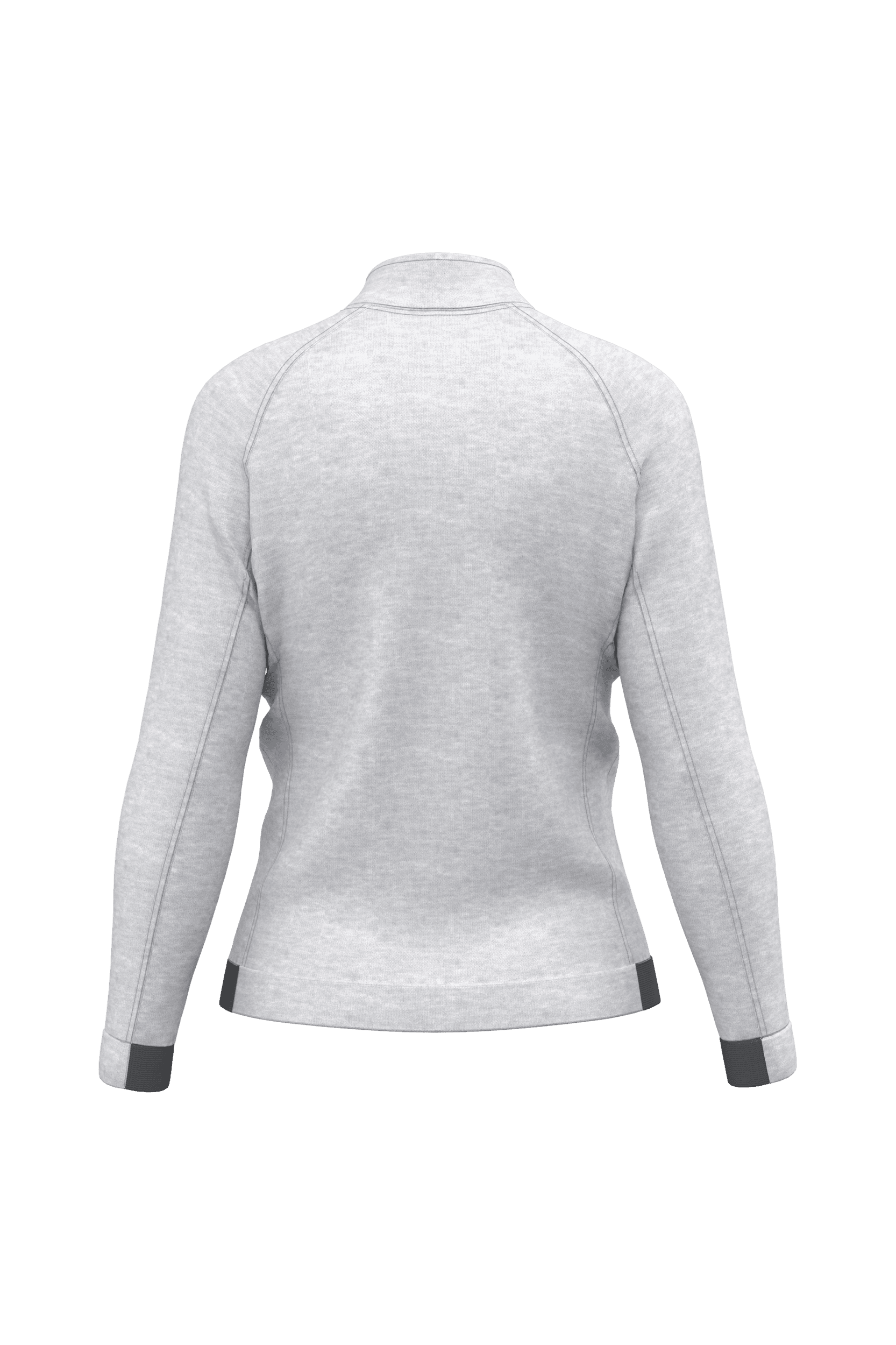 Veste à col montant femme — coloris Ash Heather (Gris)