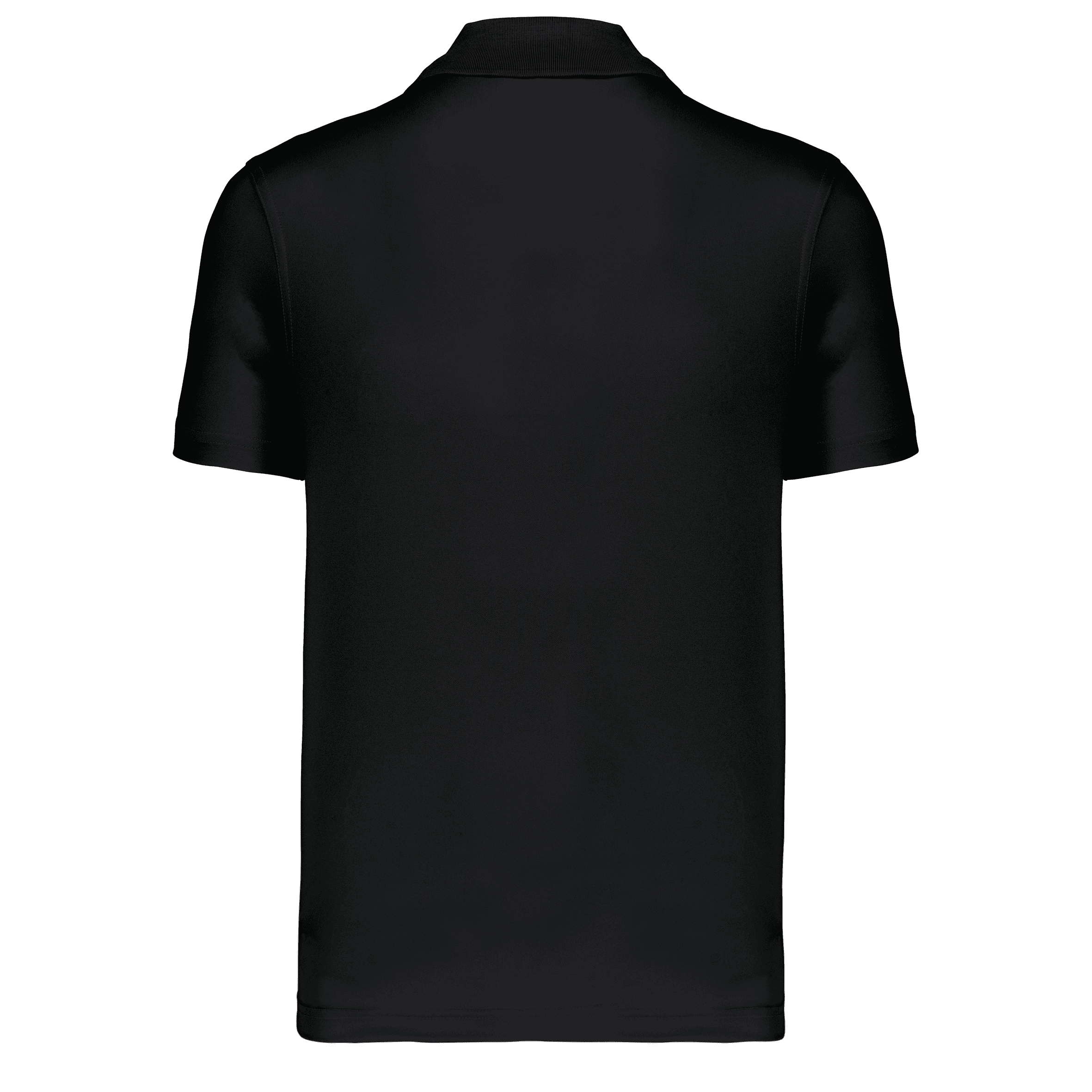 Polo manches courtes enfant — coloris Black (Noir)