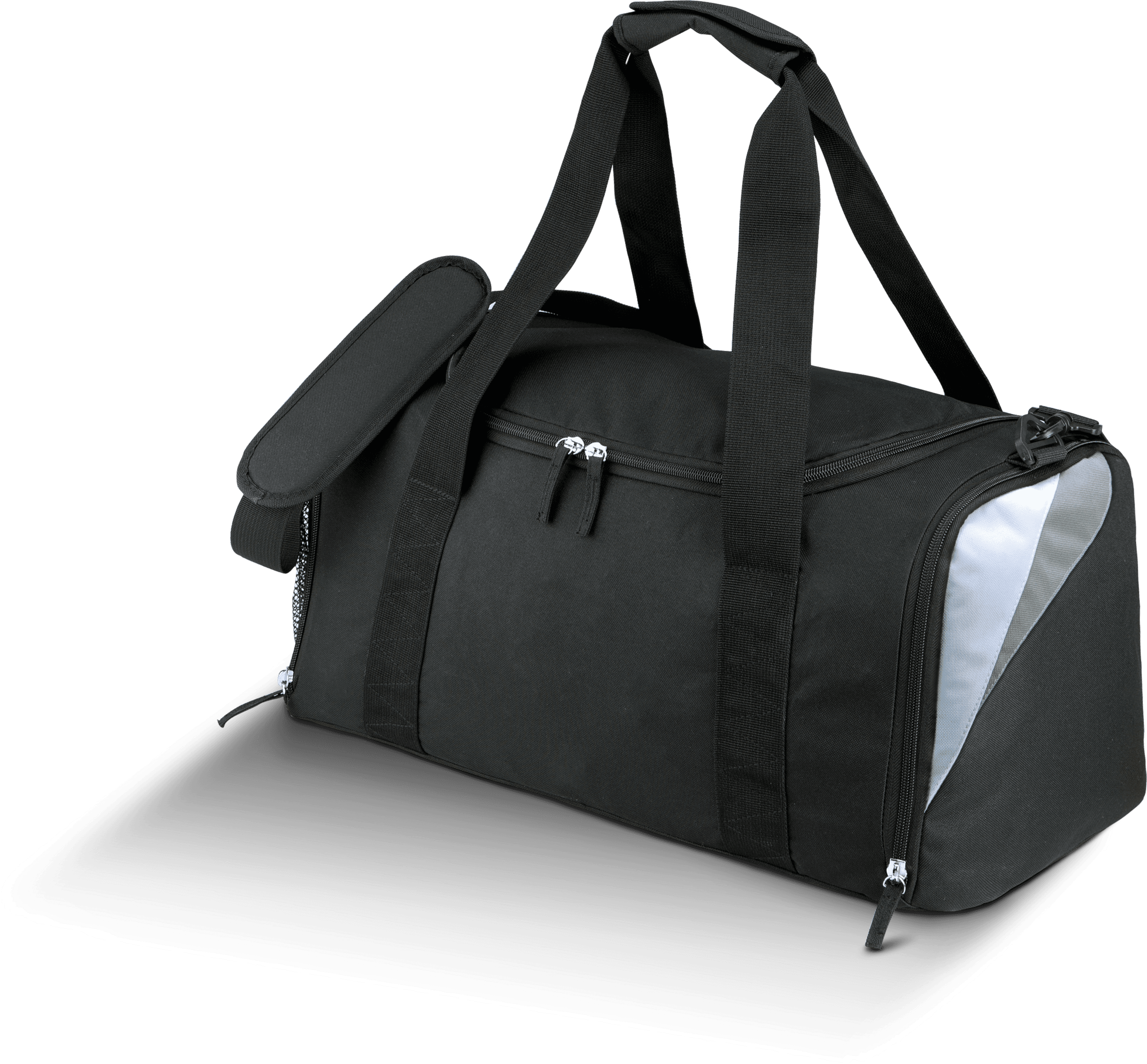 Sac de sport - 40 litres — coloris Black / White / Light Grey (Noir)
