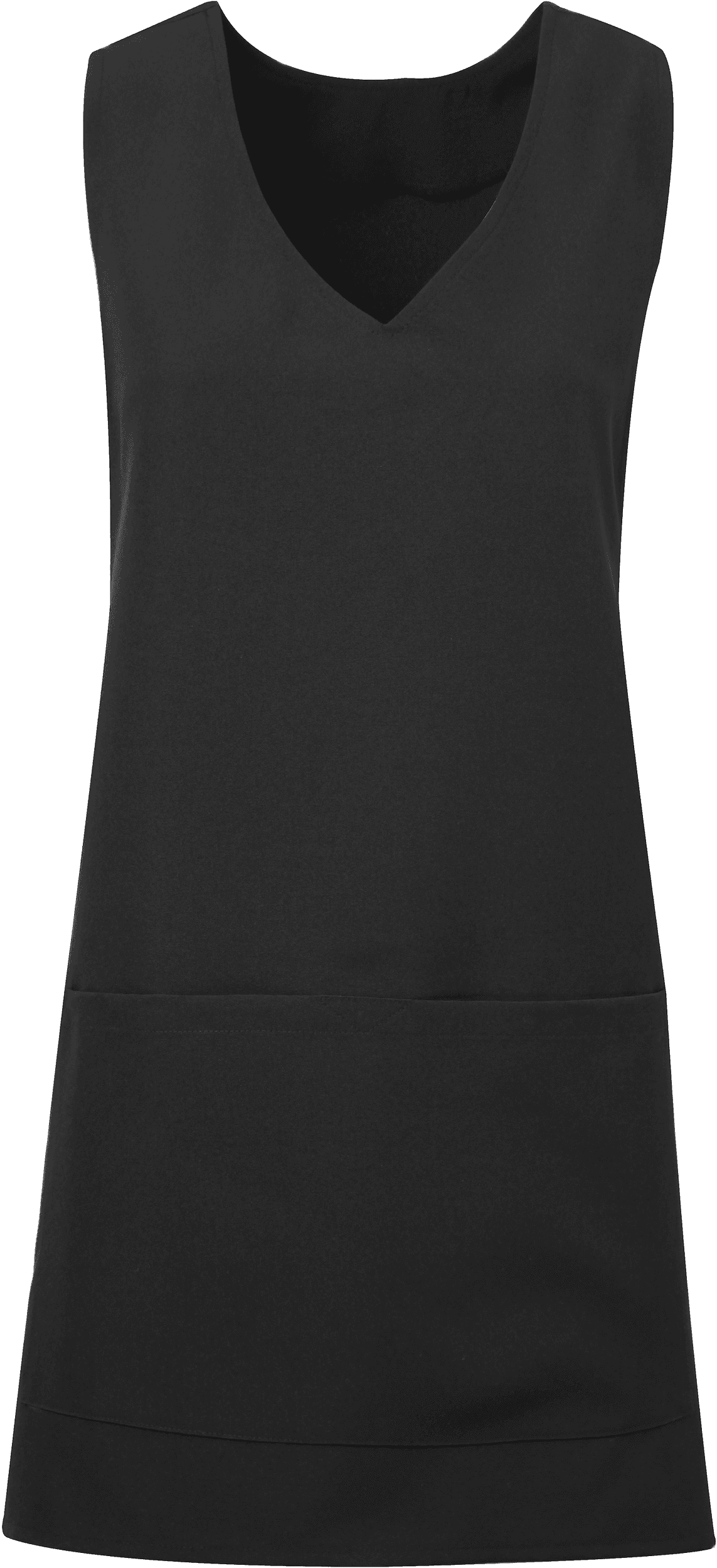 Tablier tunique "Wrap" — coloris Black (Noir)