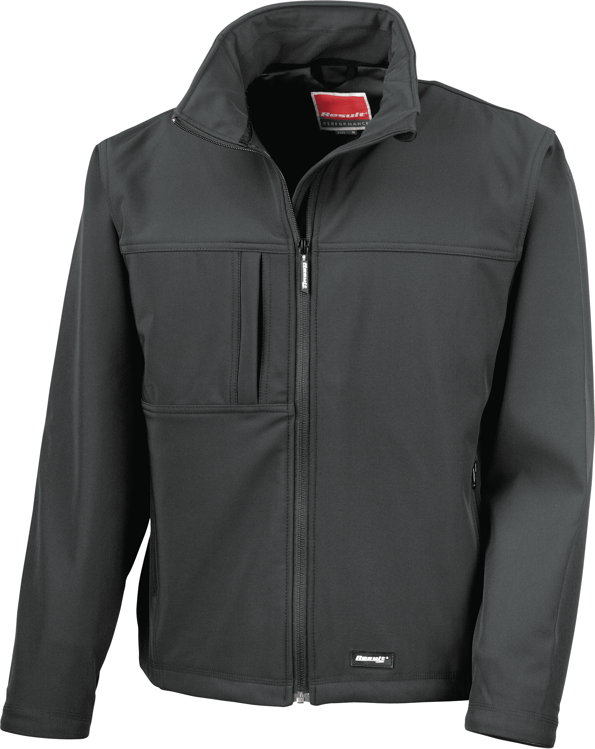 Veste softshell homme — coloris Black (Noir)