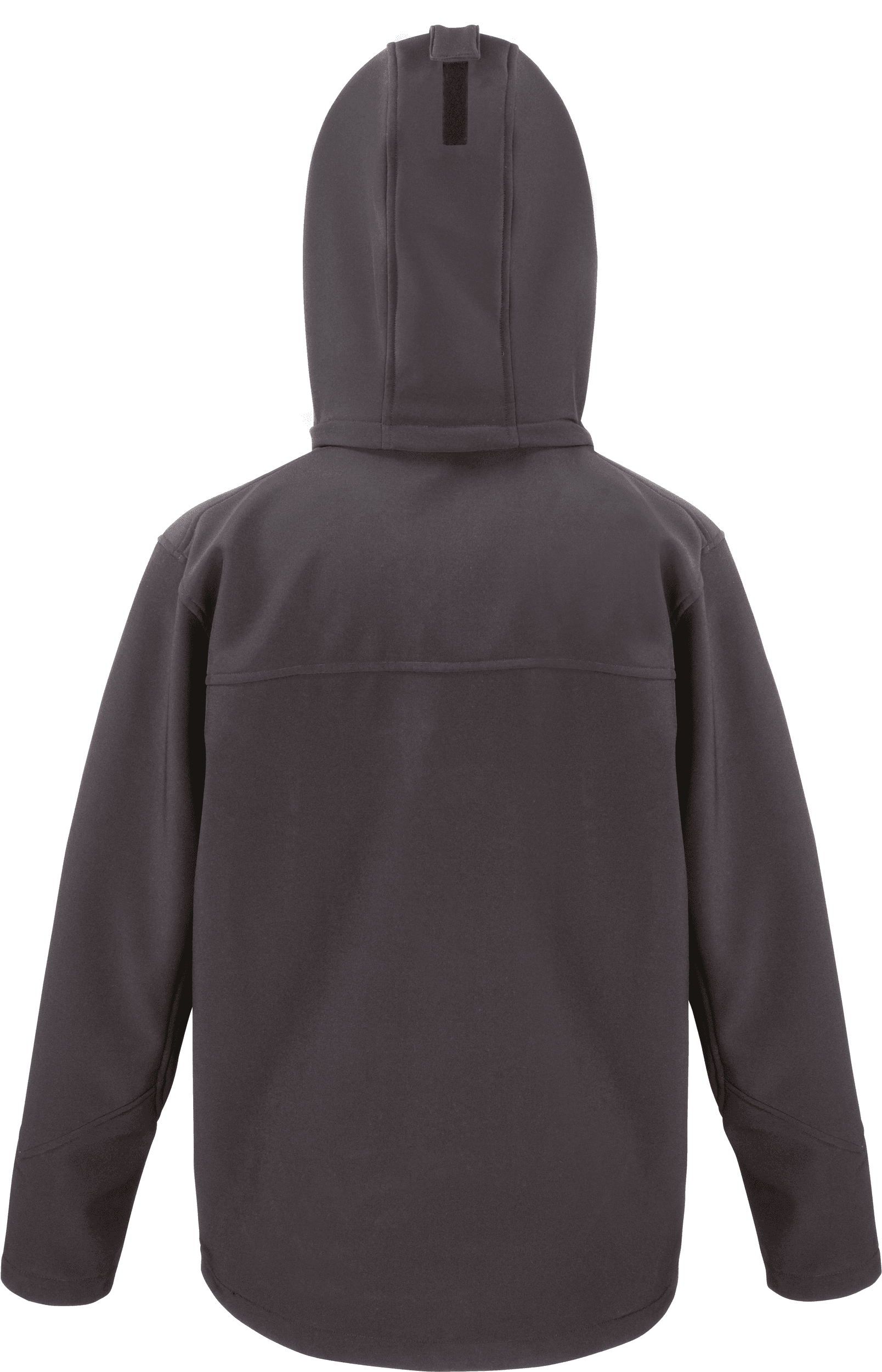 Veste Softshell Capuche Homme TX Performance — coloris Black / Grey (Noir)