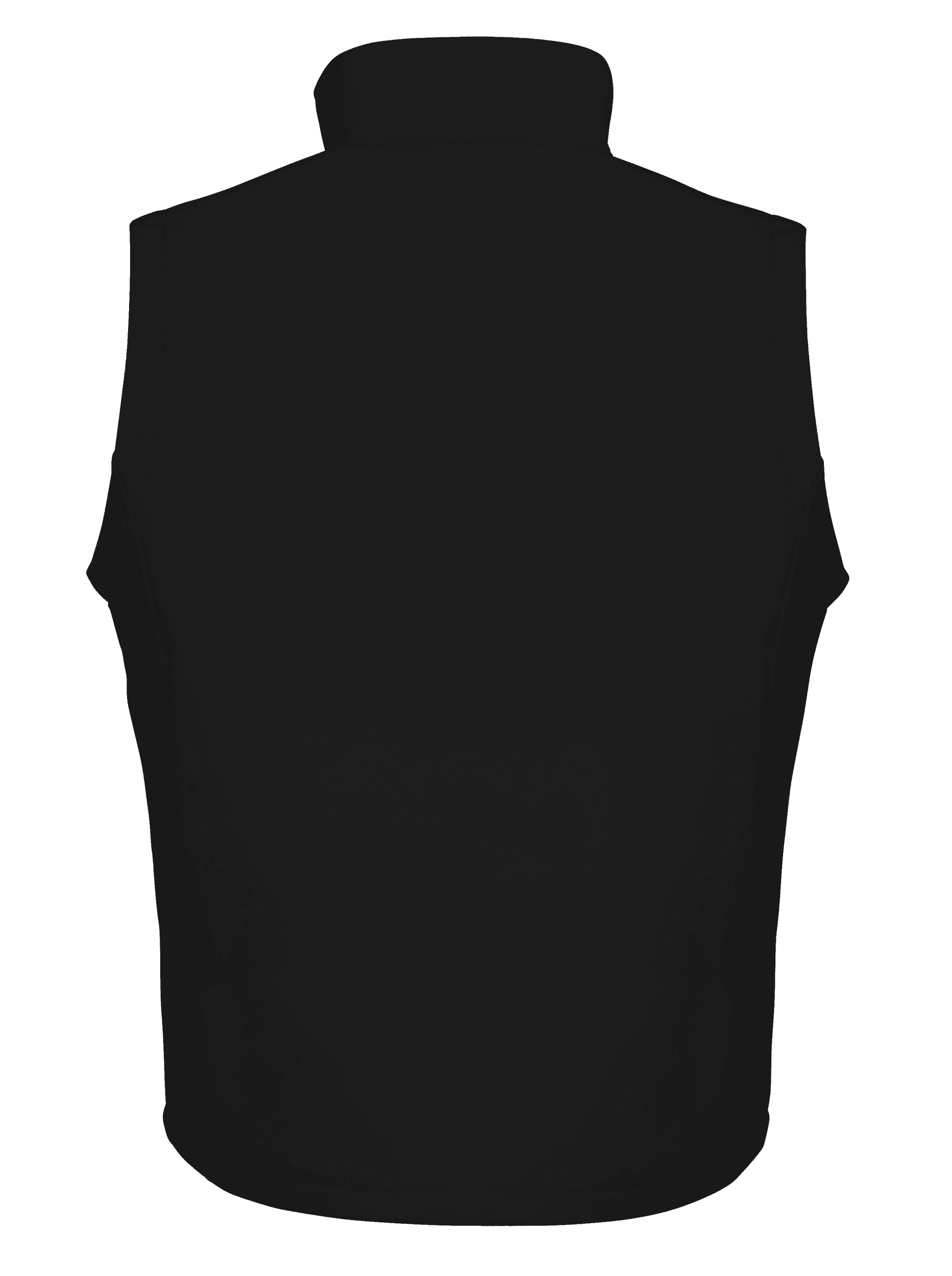 Bodywarmer Softshell Homme Printable — coloris Black / Black (Noir)