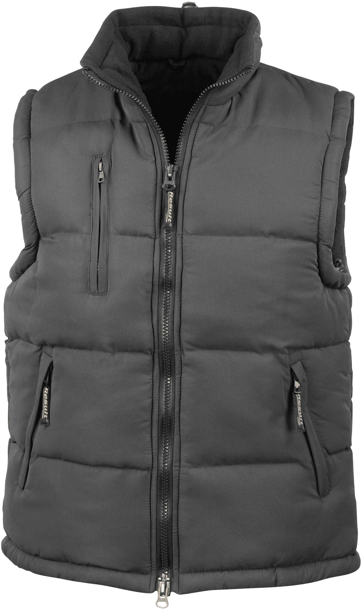 Bodywarmer doublé — coloris Black (Noir)