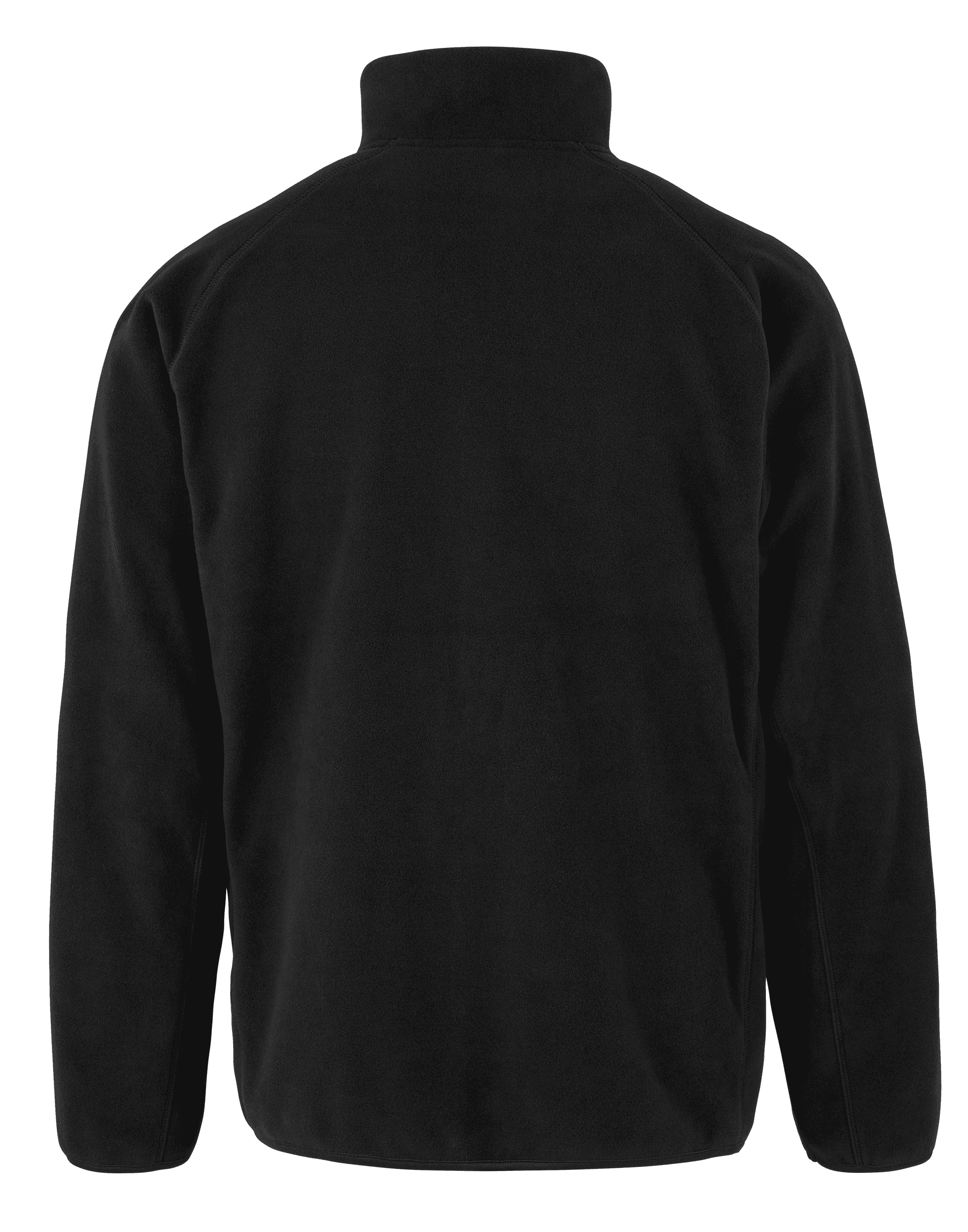 Veste polarthermique en polaire recyclée — coloris Black (Noir)