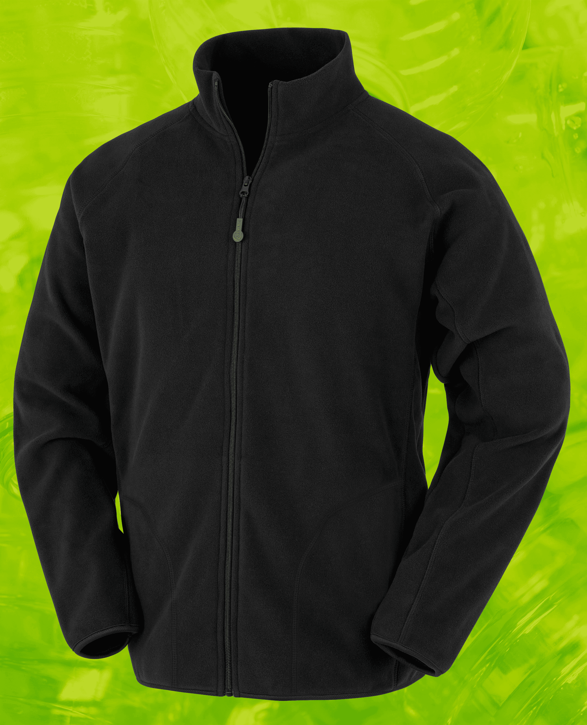 Veste micropolaire — coloris Black (Noir)