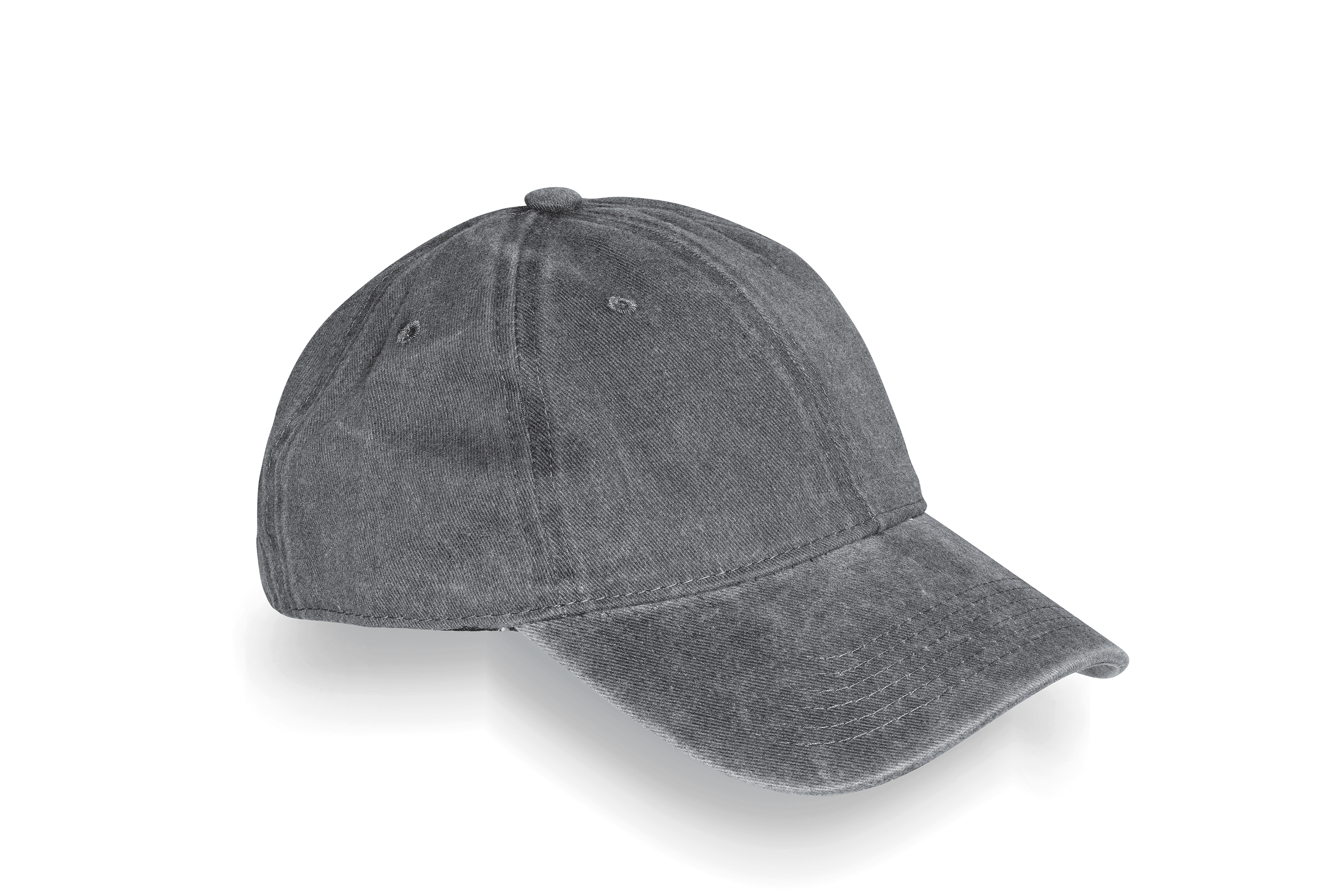 Casquette vintage pur coton — coloris Vintage Black (Noir)