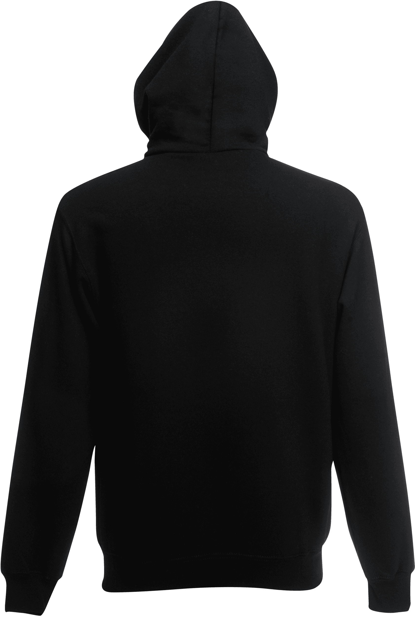 Sweat-shirt homme zippé capuche Classic (62-062-0) — coloris Black (Noir)