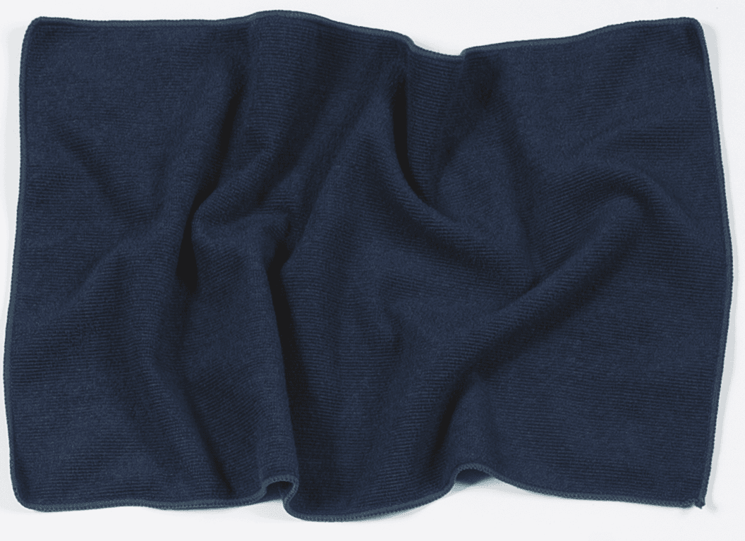 Serviette de toilette microfibre — coloris Navy (Bleu)