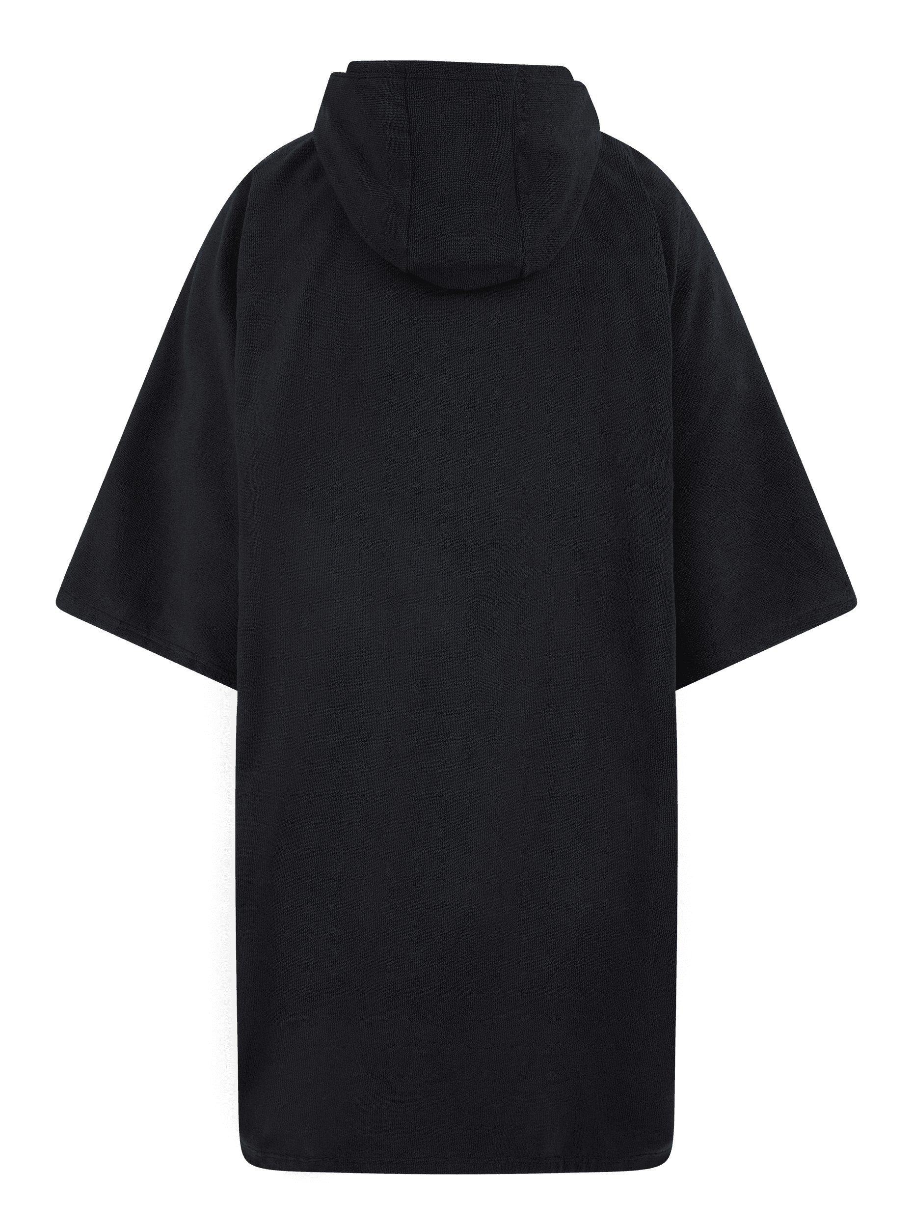 Poncho éponge — coloris Black (Noir)