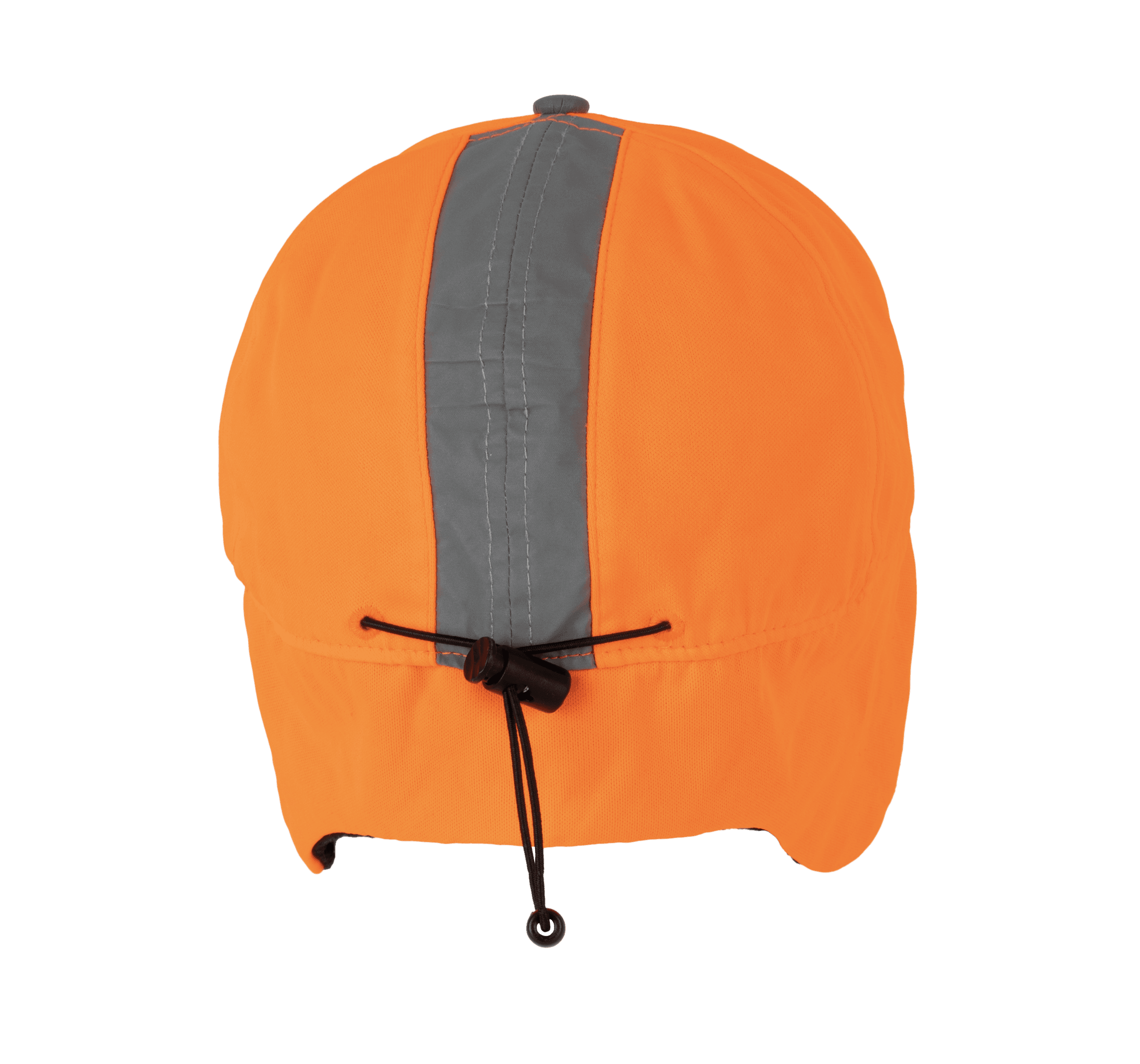 Casquette hiver fluorescente - 6 panneaux — coloris Fluorescent Orange (Orange)