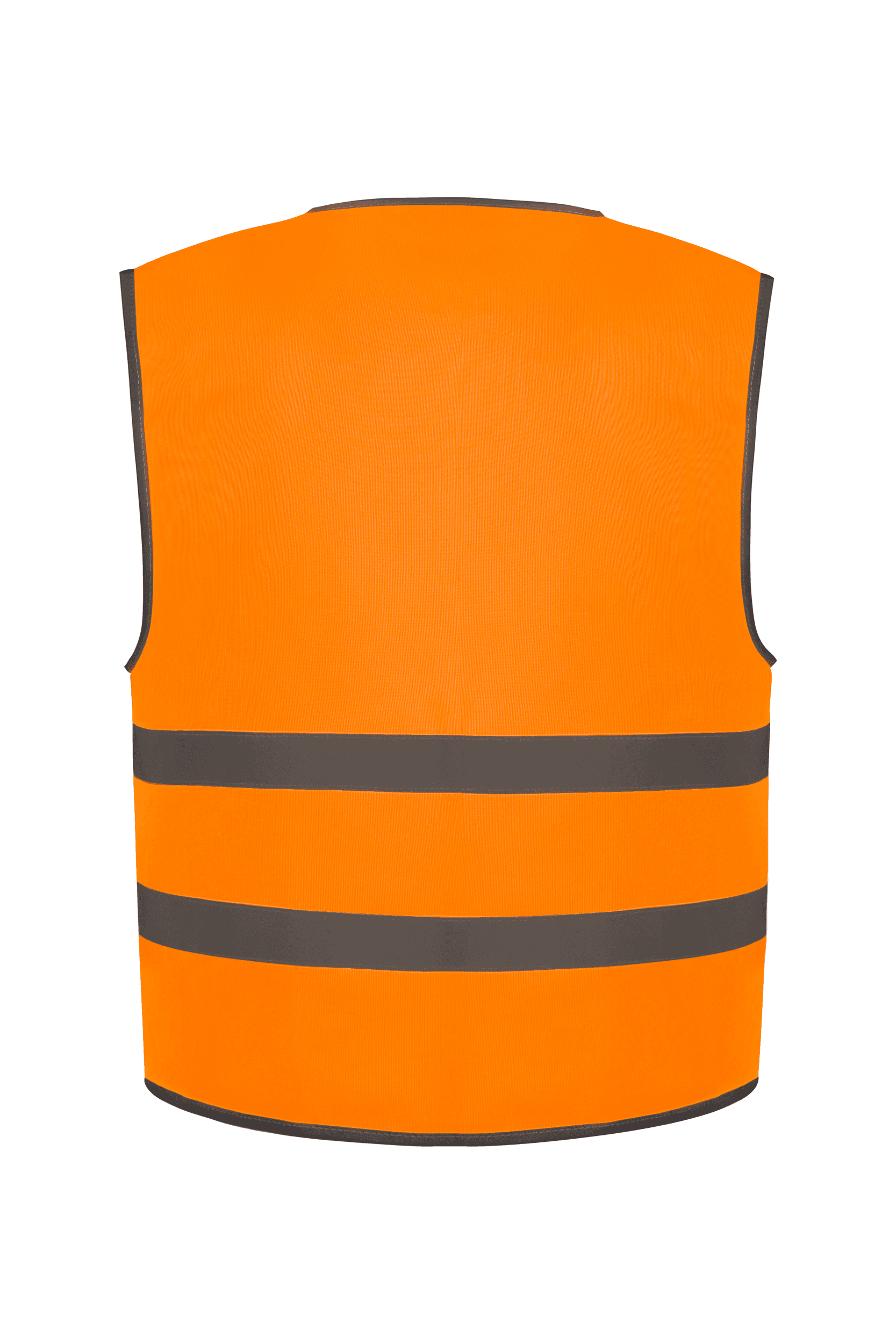 Gilet avec bordures et bandes réfléchissantes — coloris Hi Vis Orange (Orange)