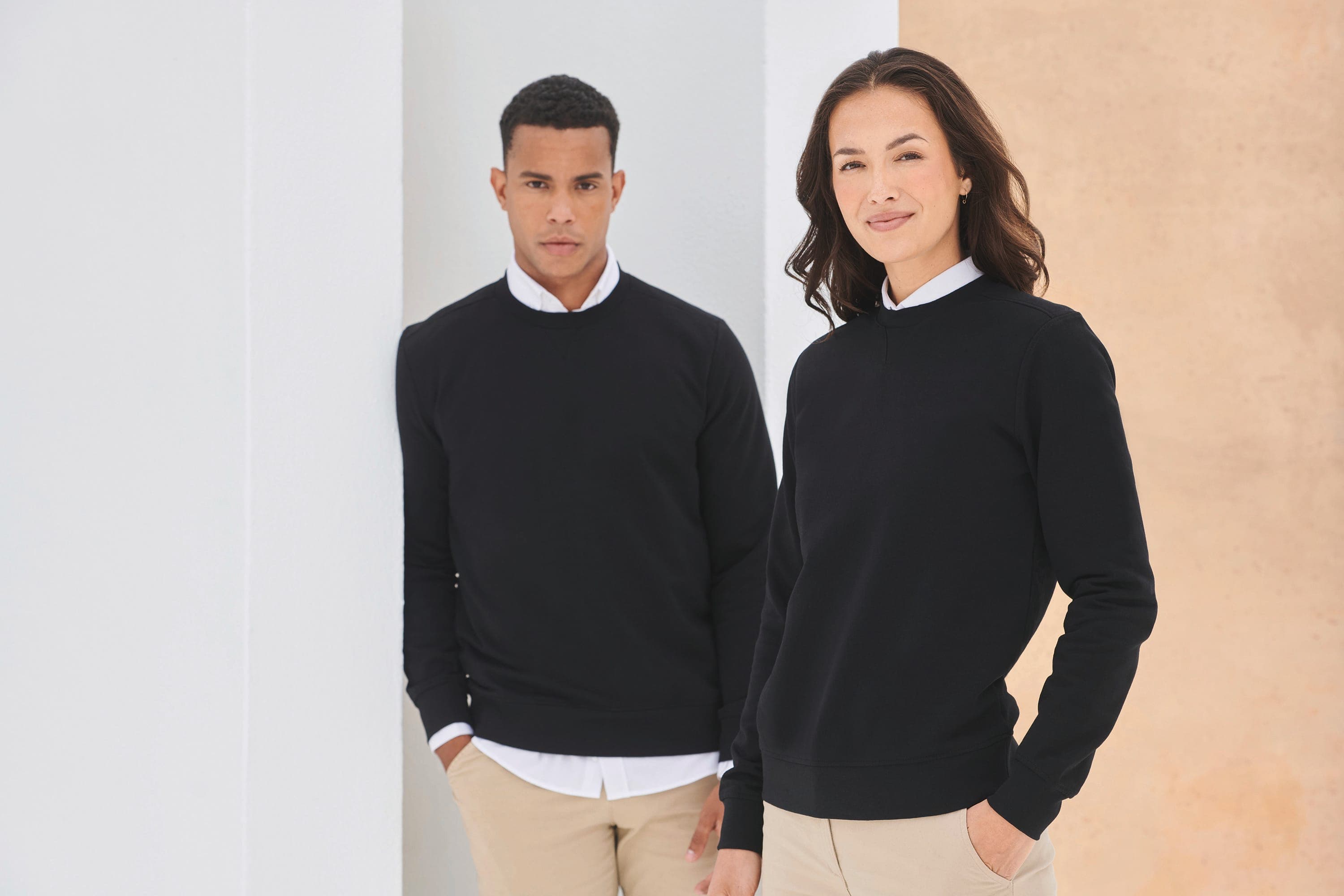 Sweat-shirt écoresponsable unisexe — coloris Black (Noir)